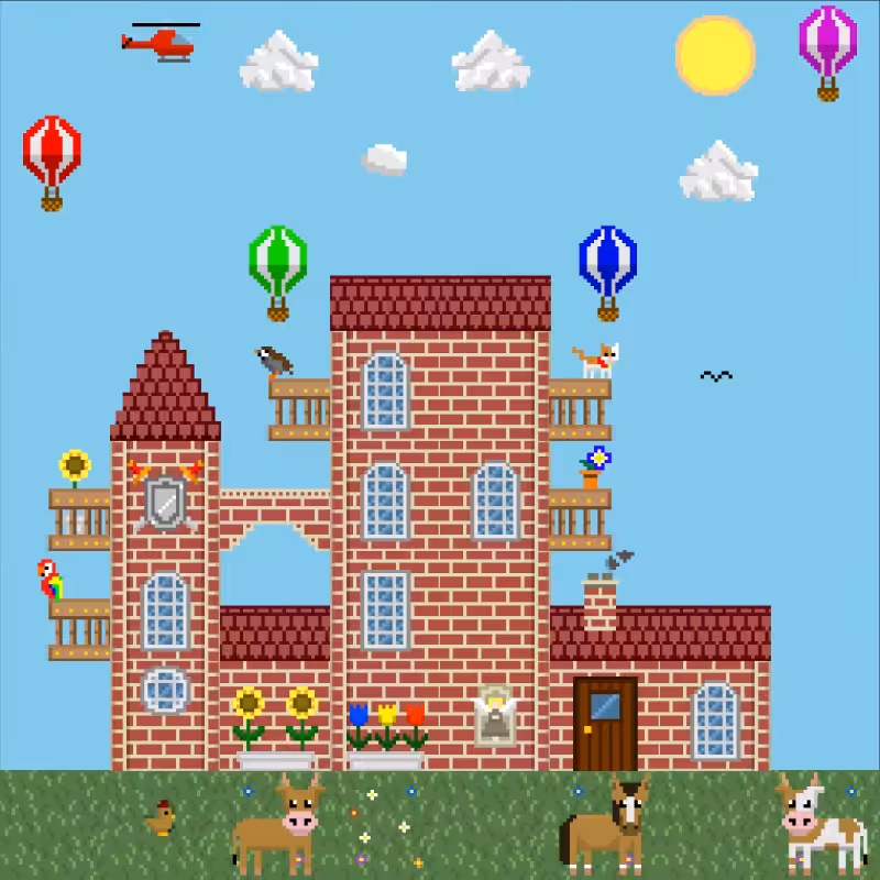 2D Mansion #955