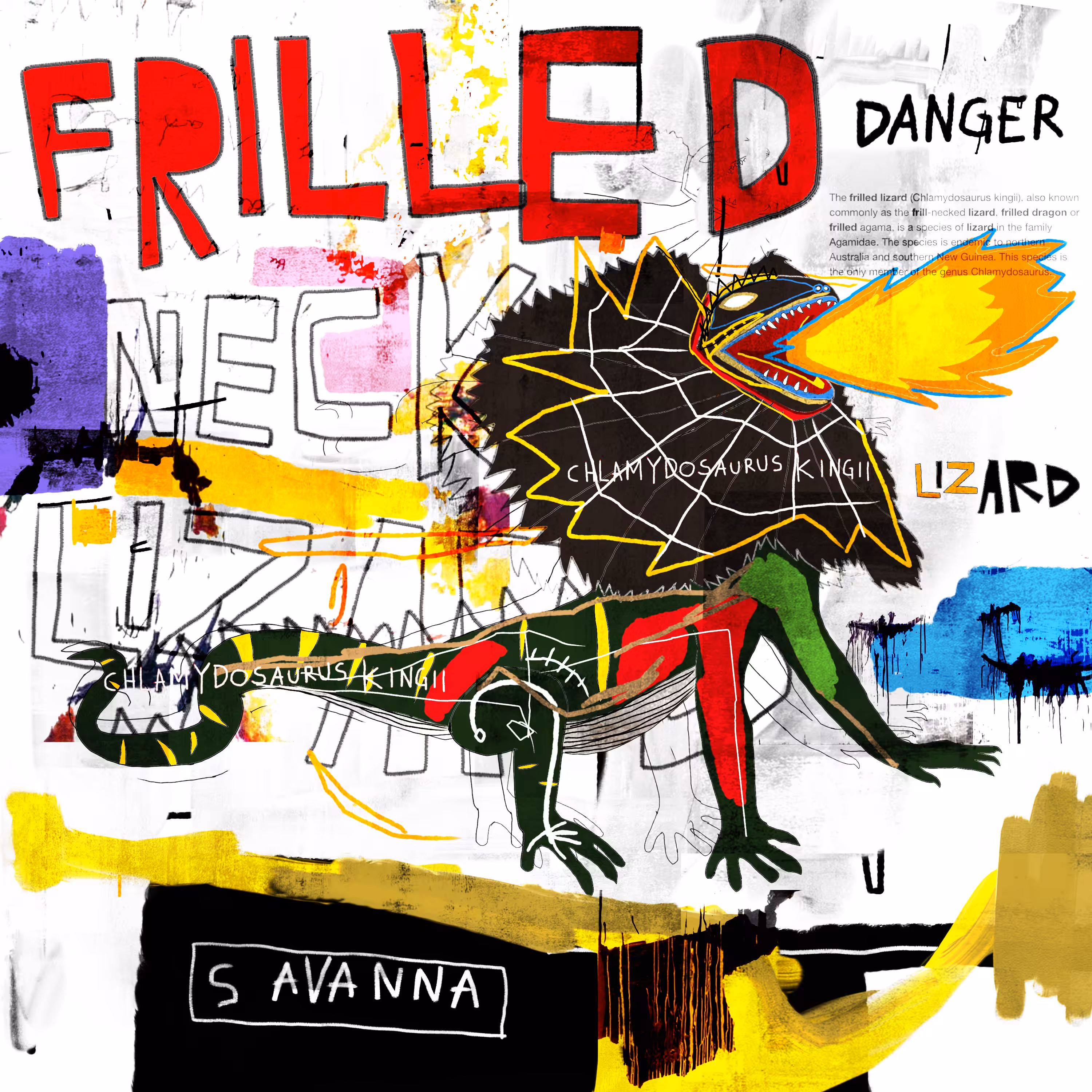Frilled