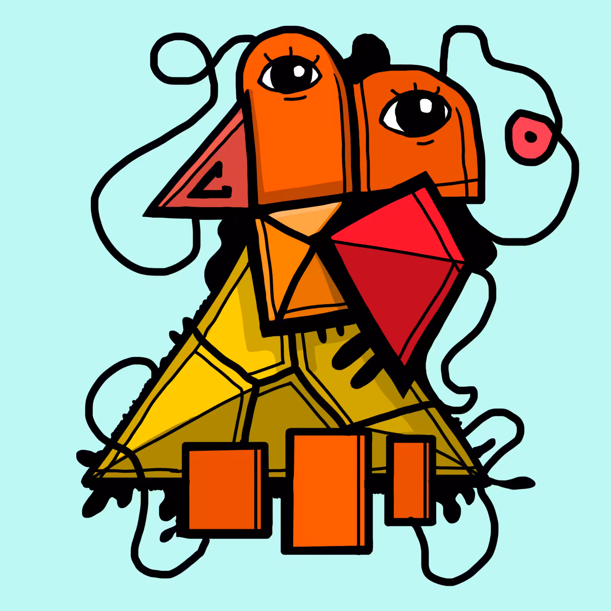 Broke Feelings: Cubism Style 1 