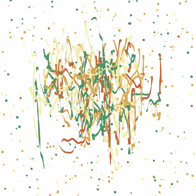 Strokes on canvas #3