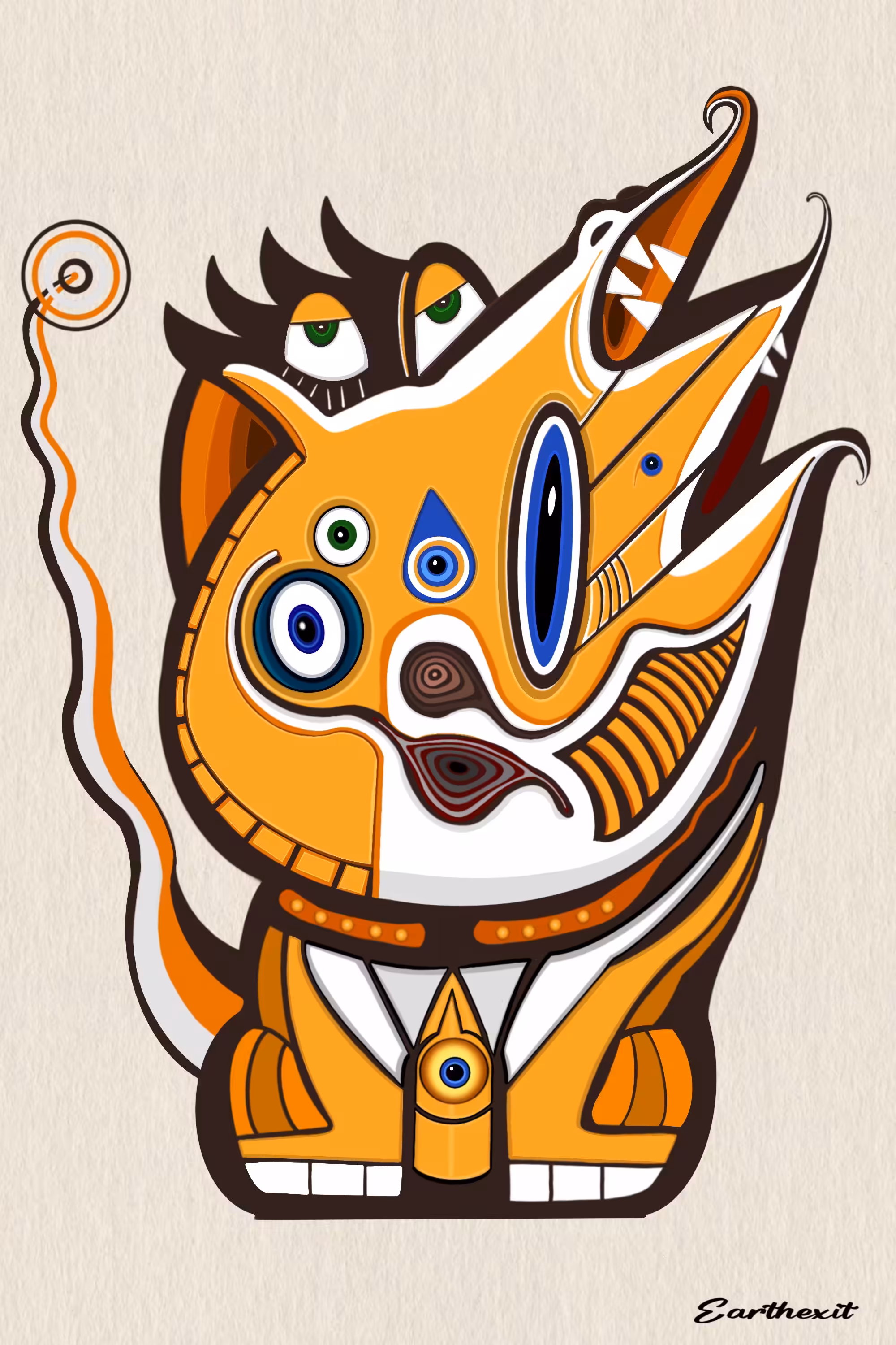 The Cubists Puppy Doge