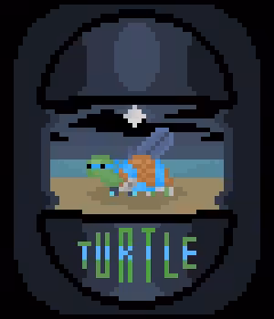 TURTLE 'LEONARDO FROM THE FUTURE'