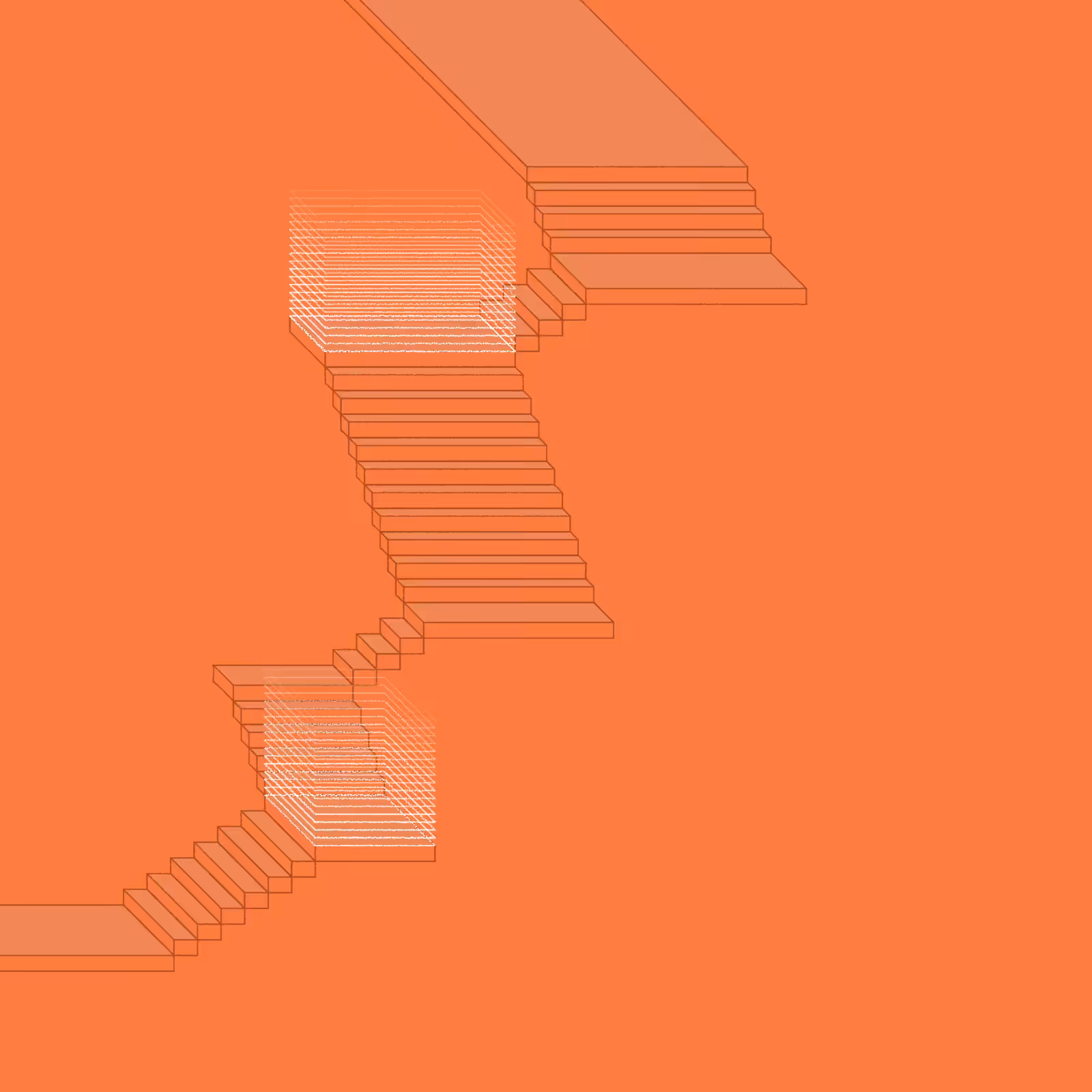 Stairs in a room #20