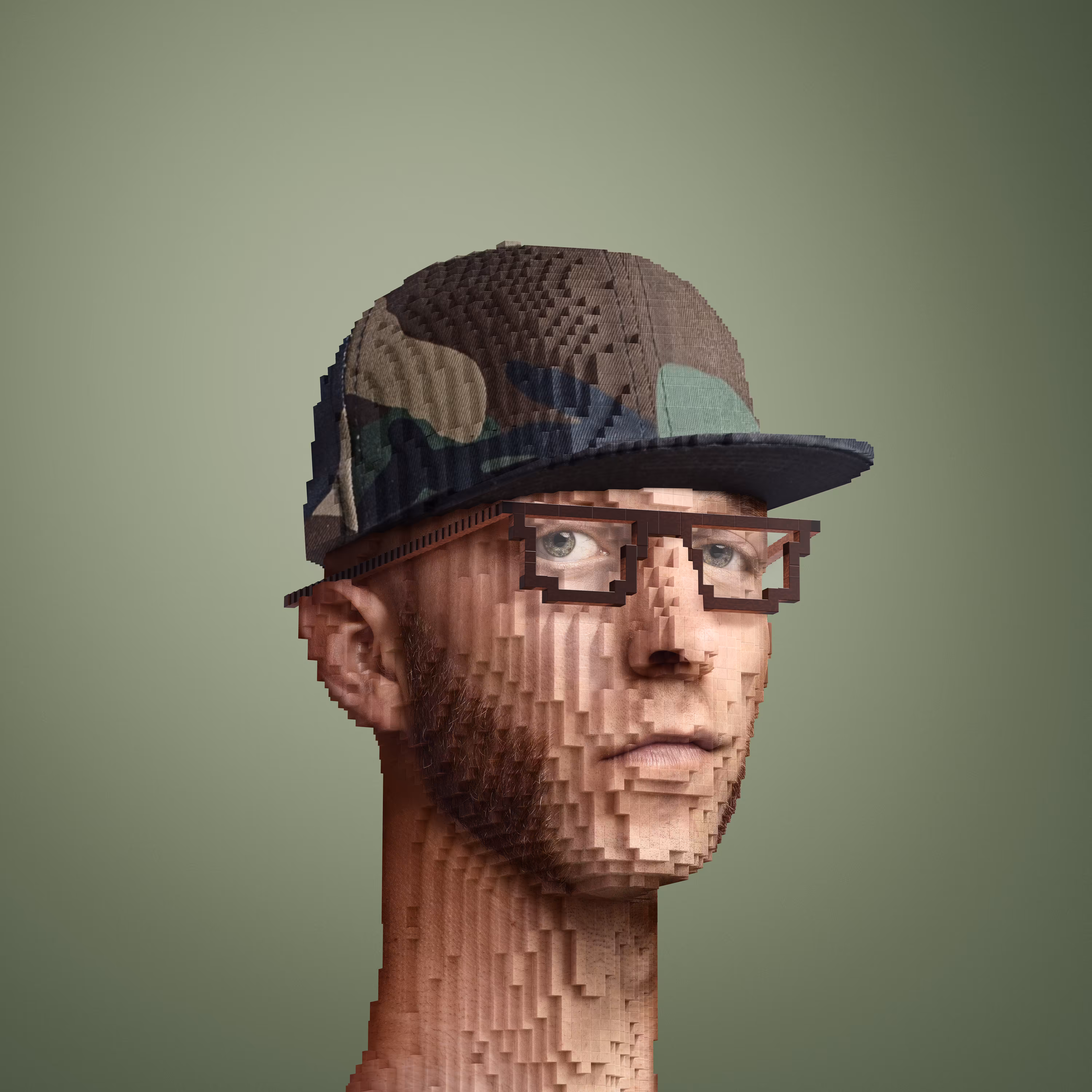 Block Head Punk 010