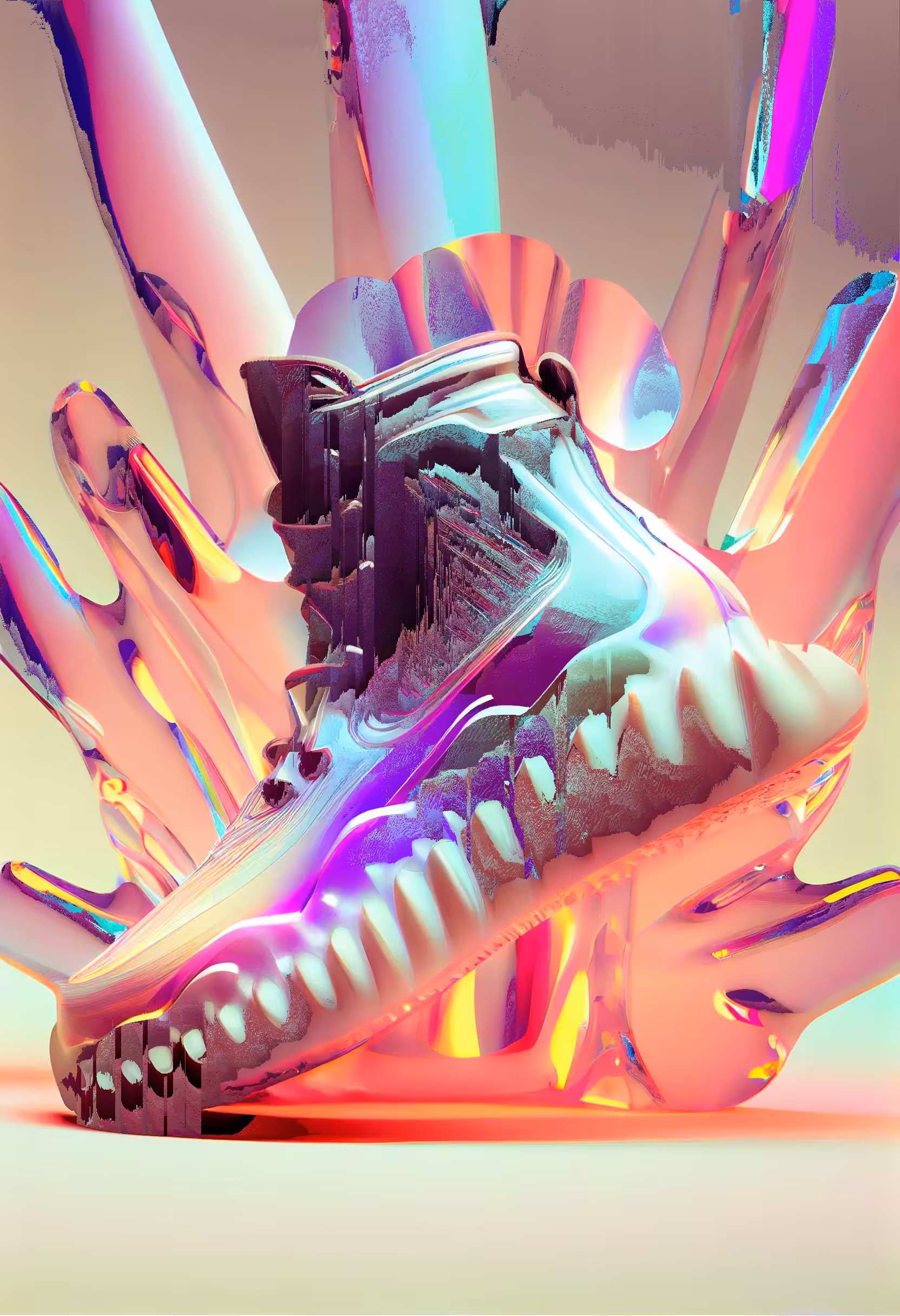 Pastel Magma Tubular Hi's - Sky Goodman