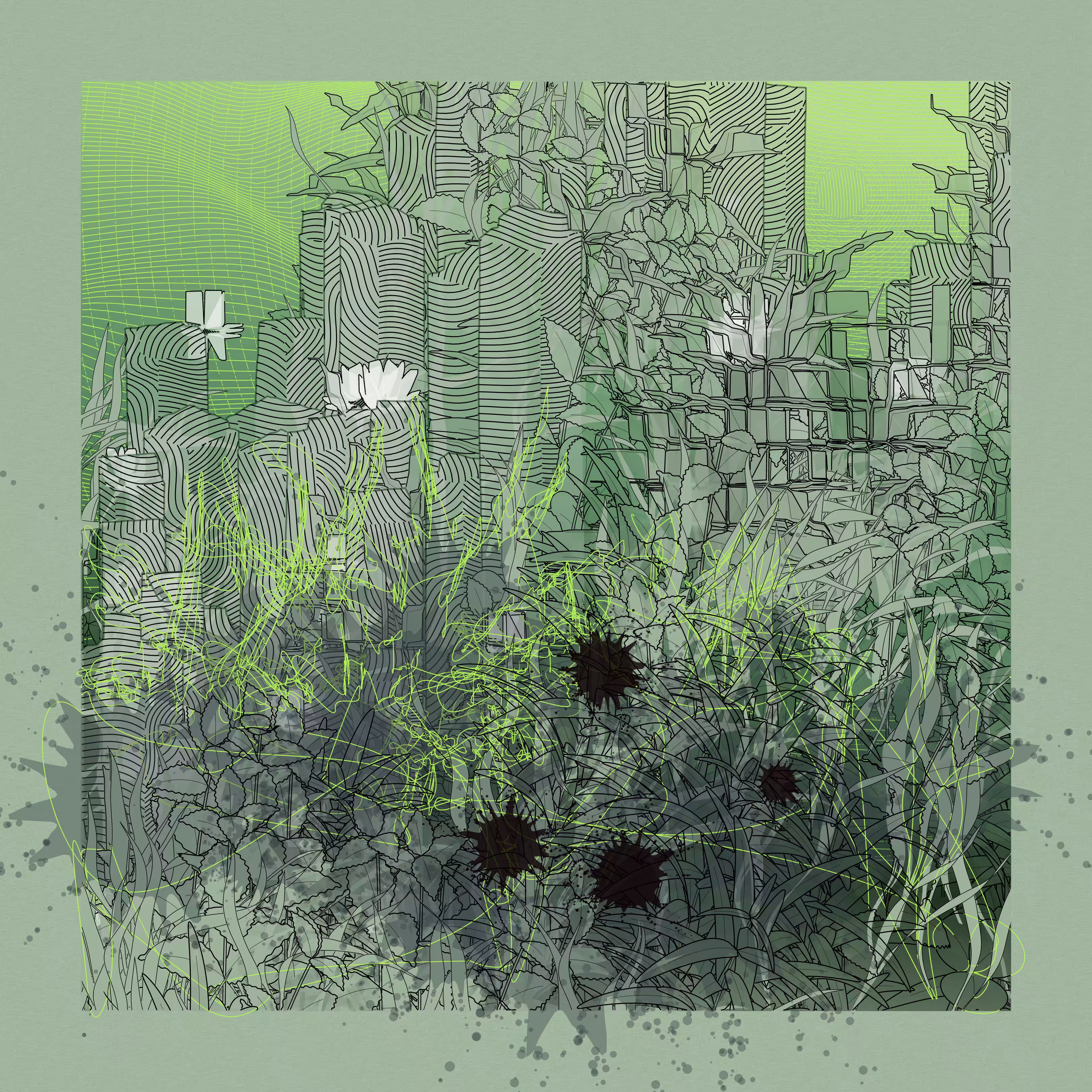 Landscape with Carbon Capture #7053