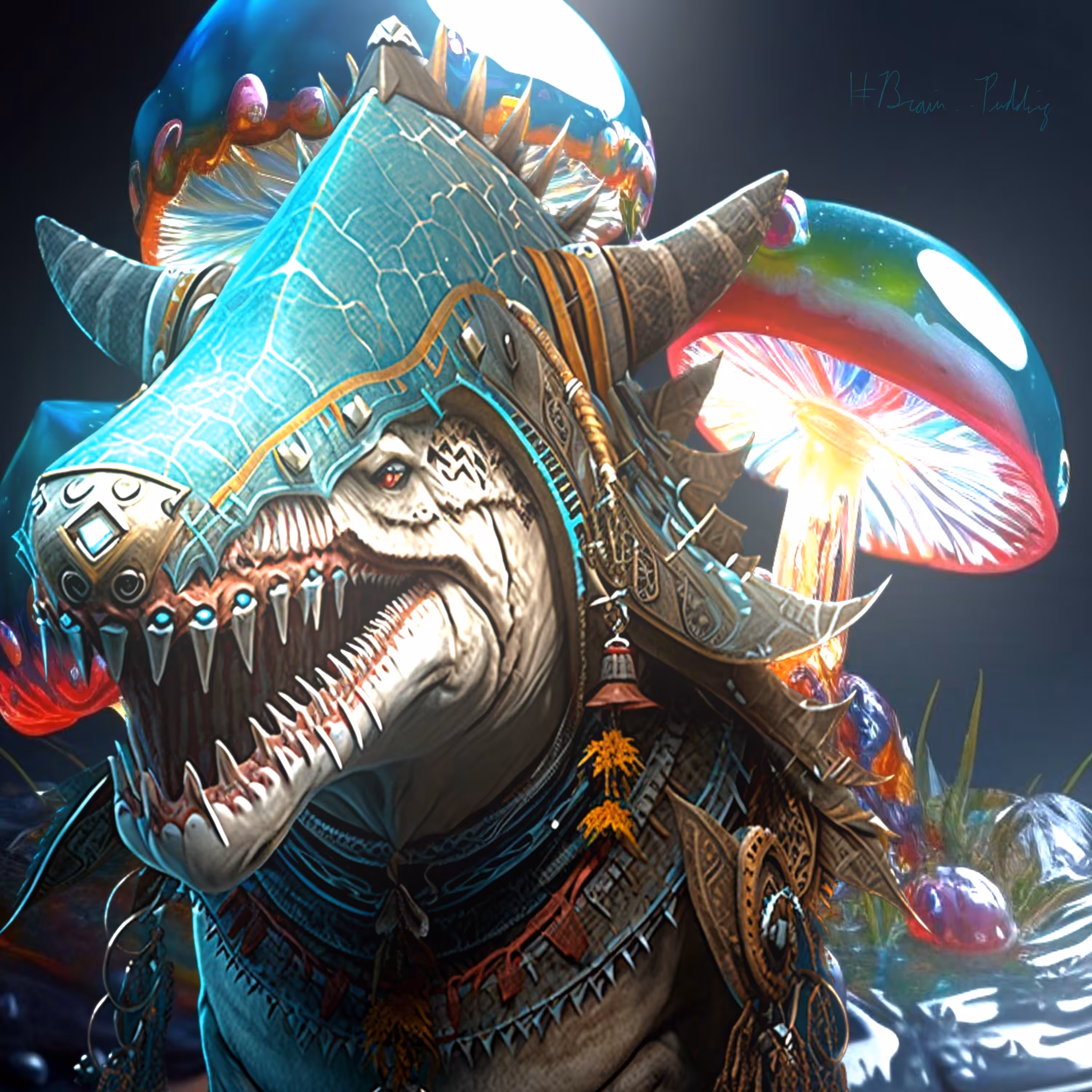 Bruceltet the Shark Shaman