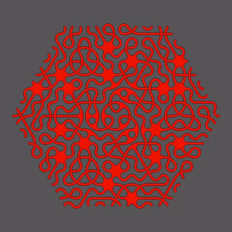 Threefold Symmetry - Dark Variations #3