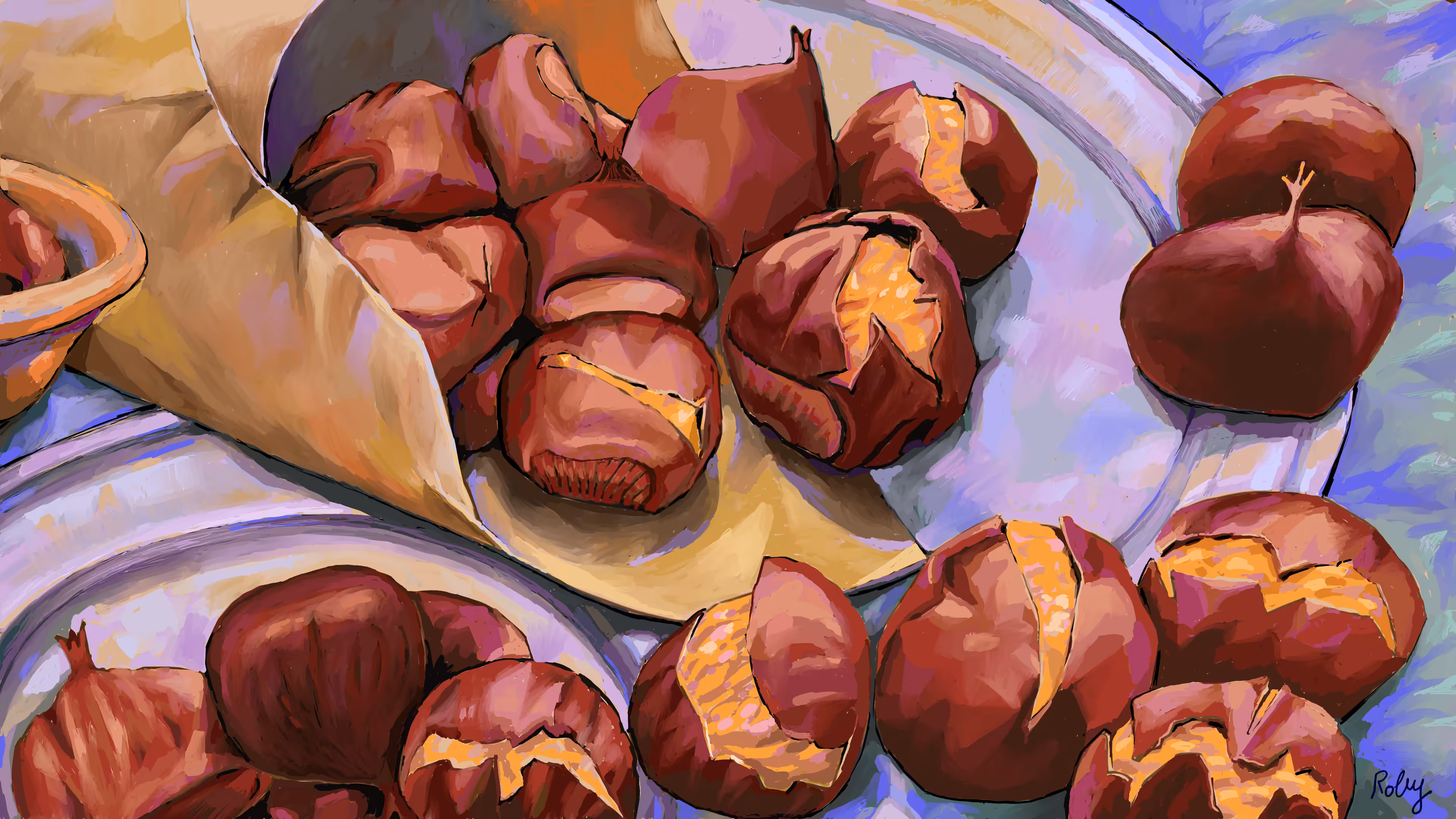 Ars longa, vita brevis: Roasted Chestnuts