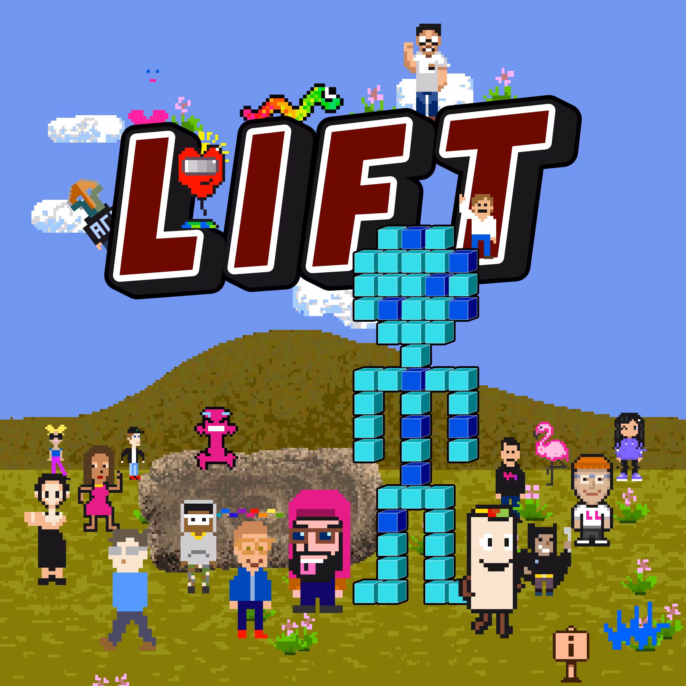 LIFT (a self portrait) #696
