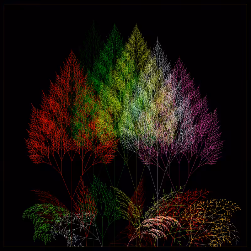 Fractal Forest #171