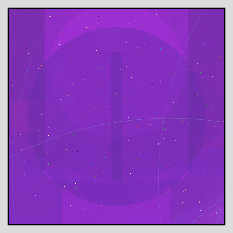 Color Field Starry B #222