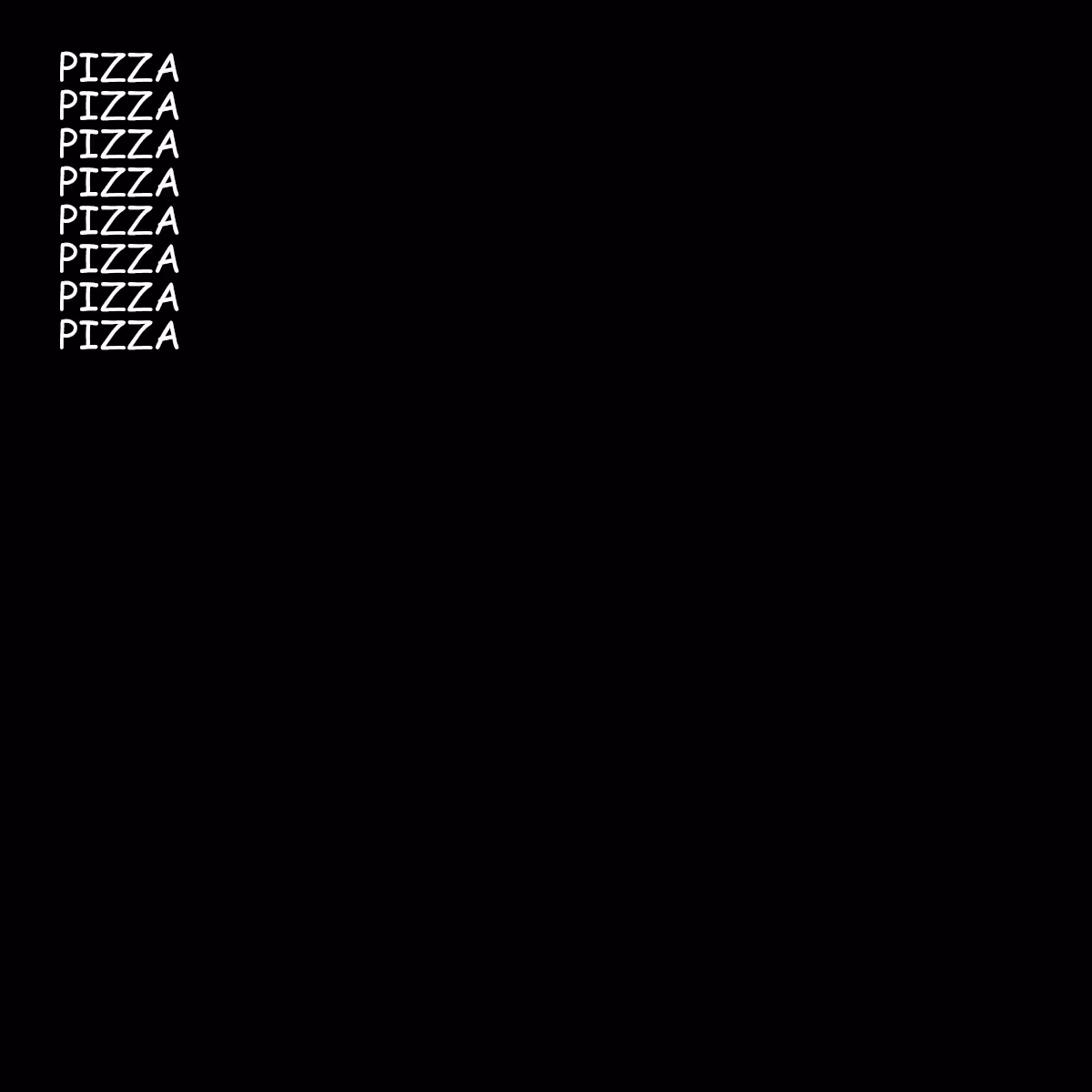 Pizza (for Human)