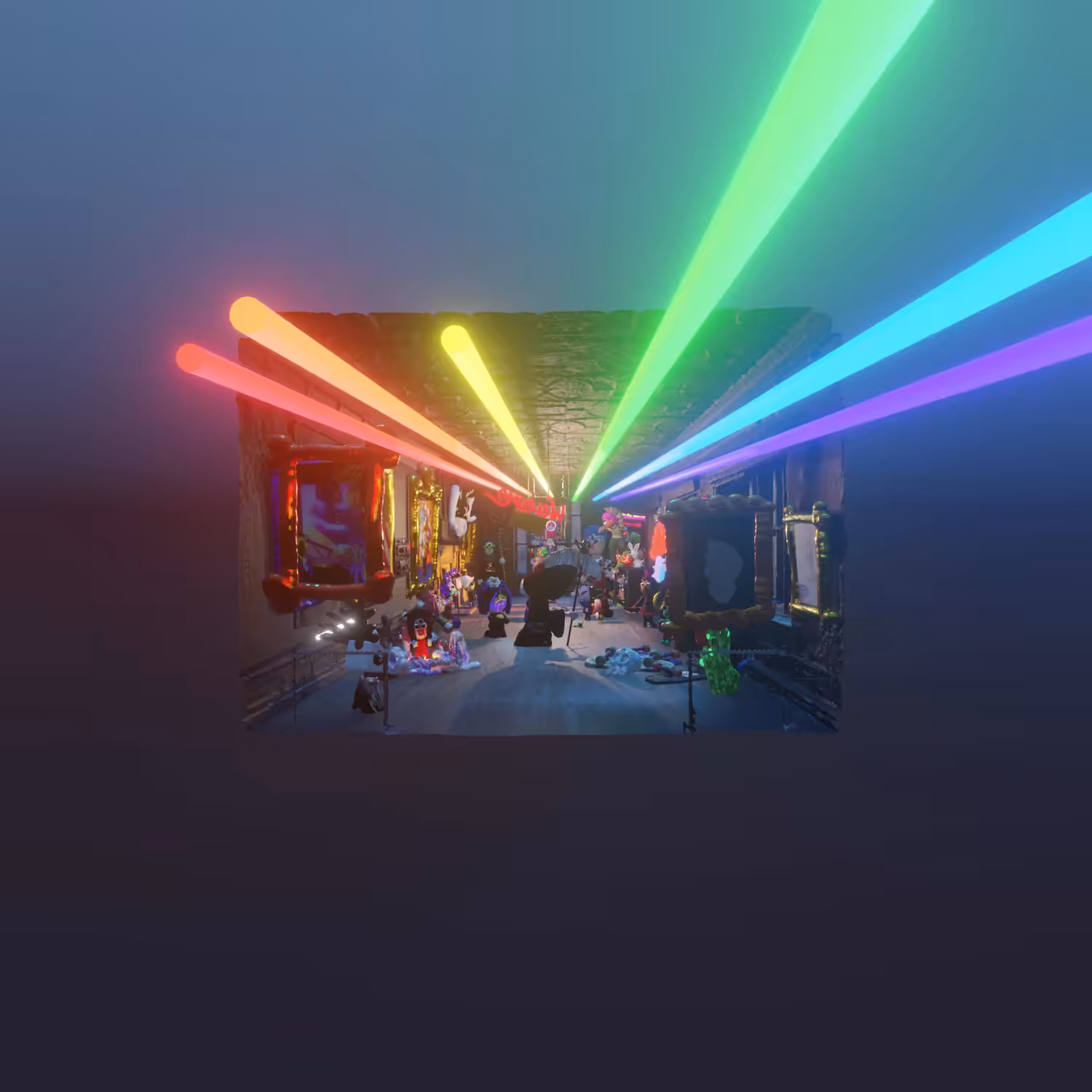 The Rainbow Art Lounge - guided tour