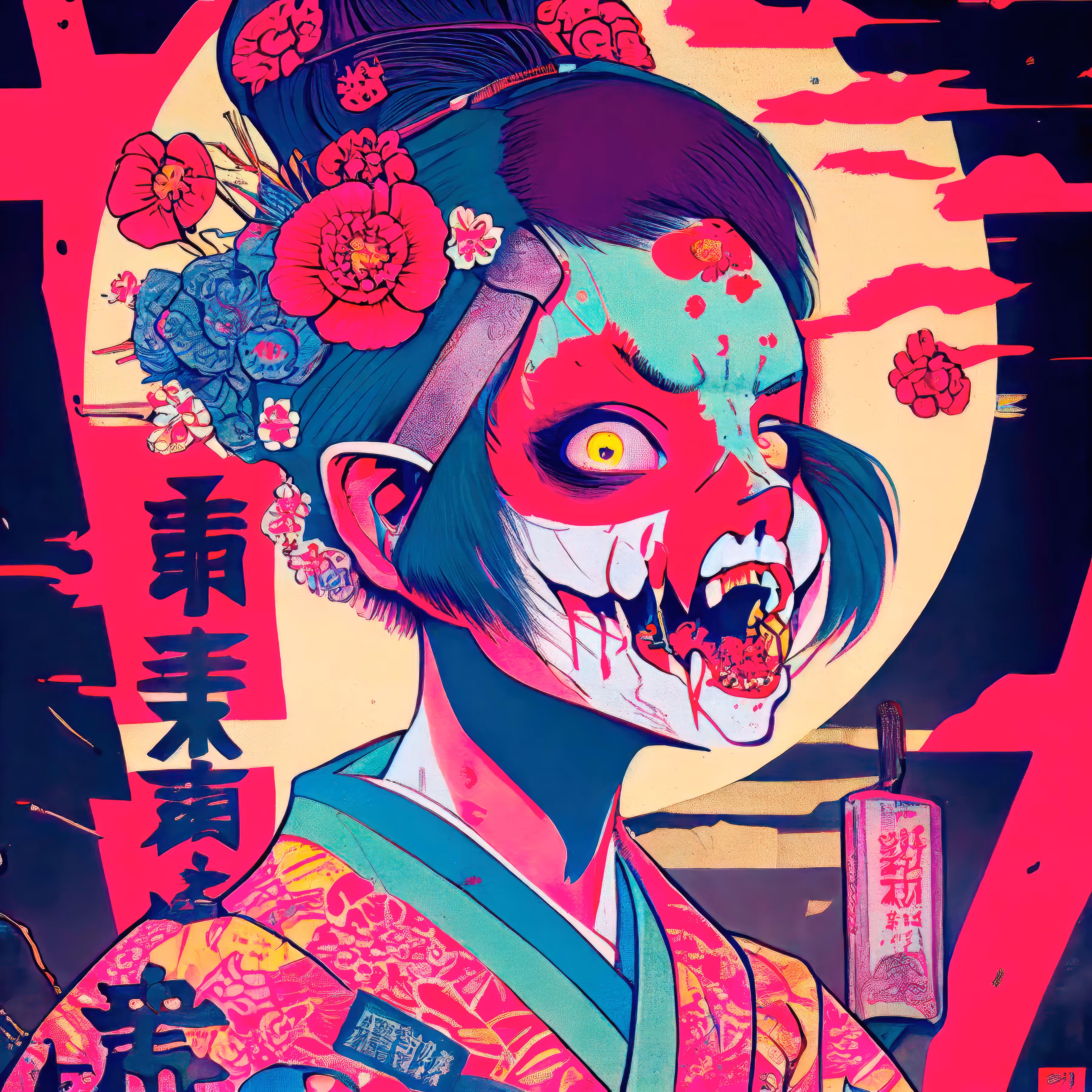 Geisha Punks #37 (Bloodthirst Edition)
