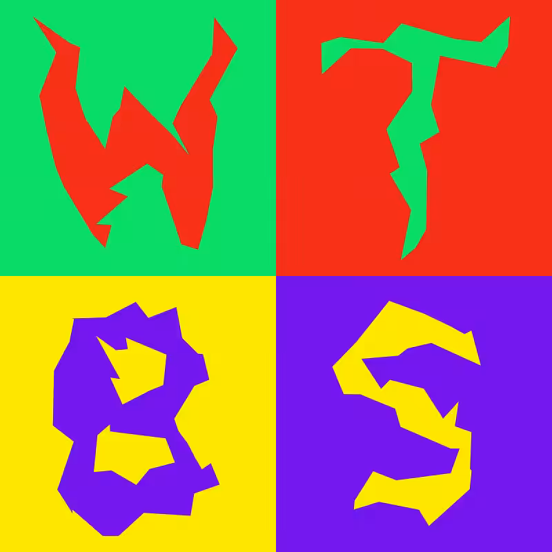 Waiting To Be Signed Logo with Wobbles #350