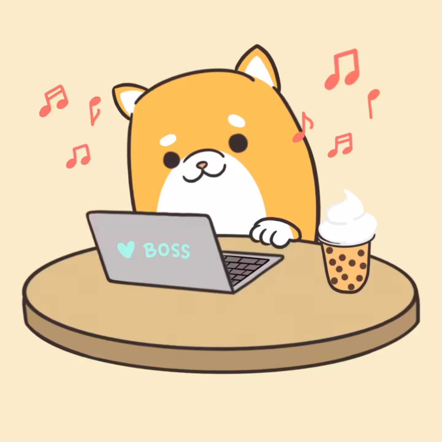 Chilling Shiba