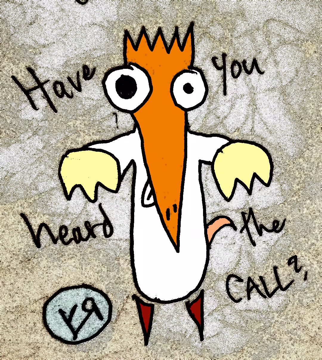 Post-Apocalypse ARTZ: "Have You Heard the Call?" by Richard F. Yates (Holy Fool)