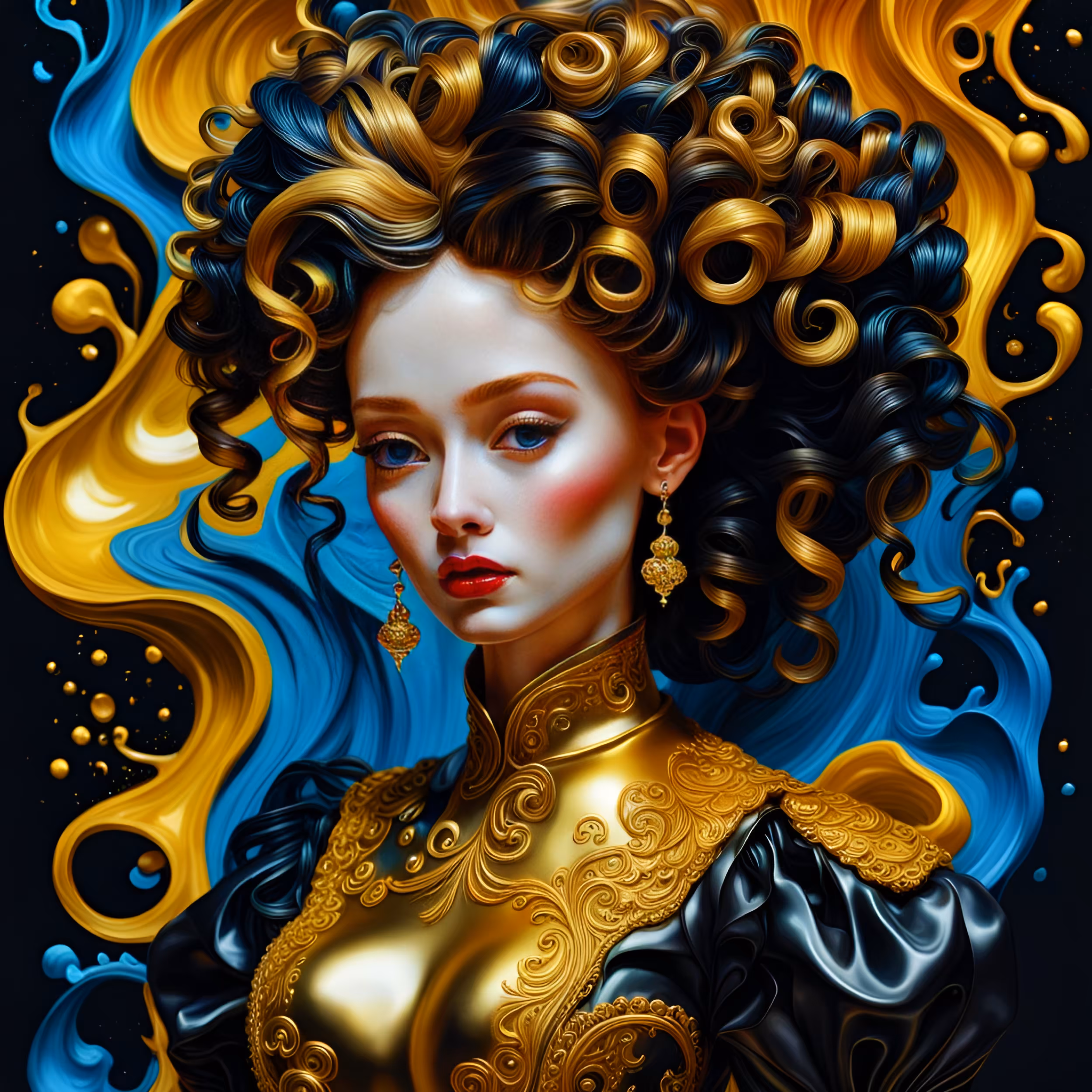 Golden maiden