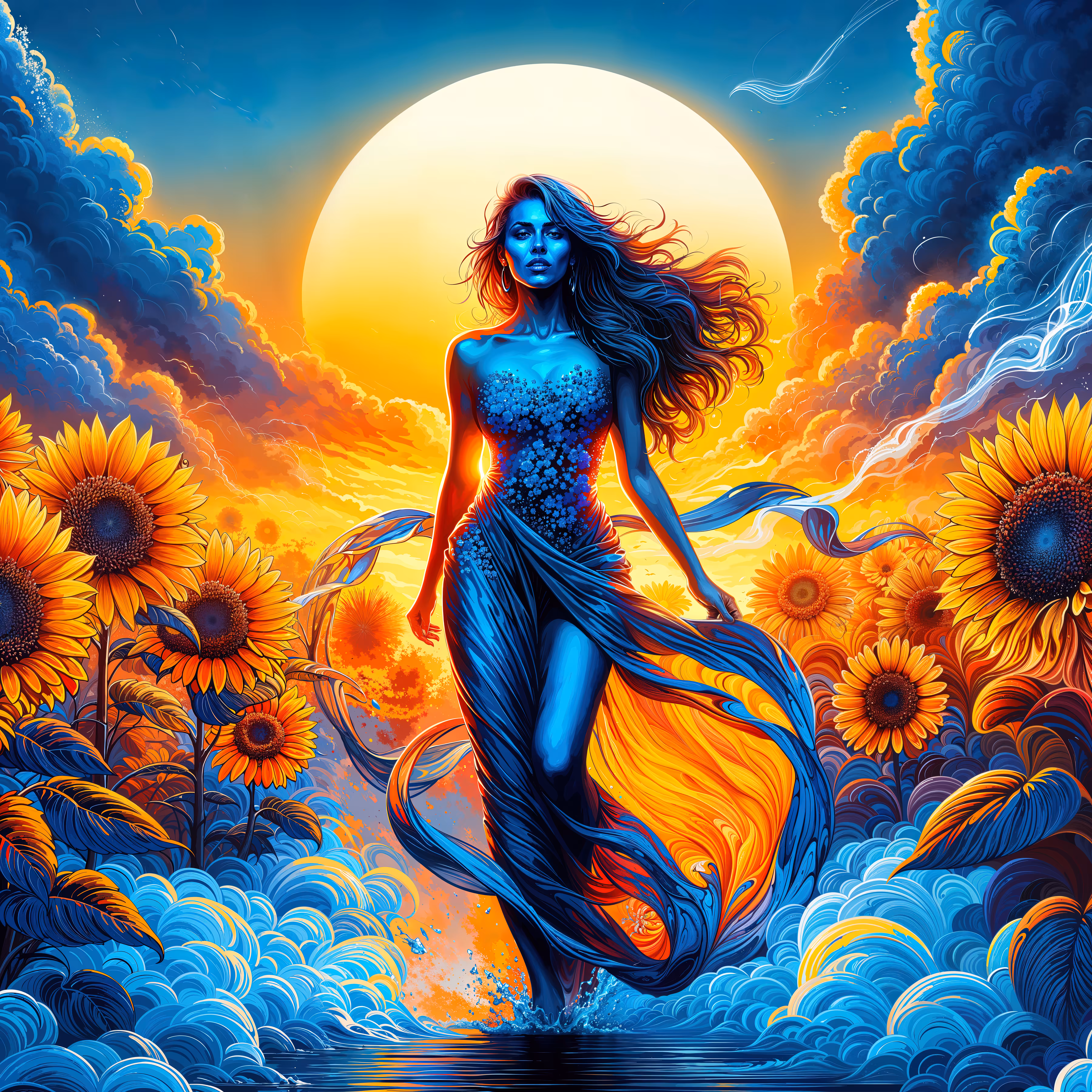 SUNFLOWERS BLUES #2