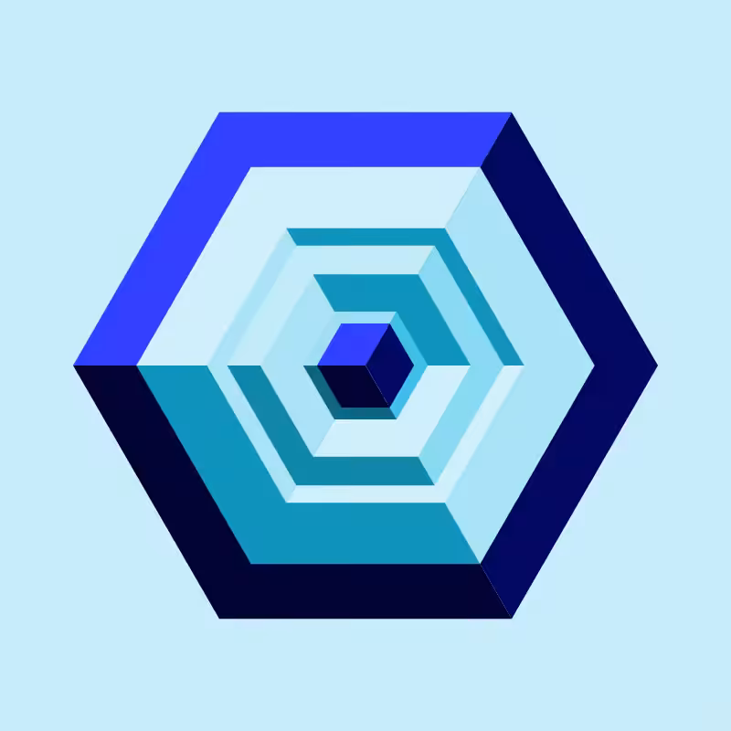 Hexagones - Art for Bots #12
