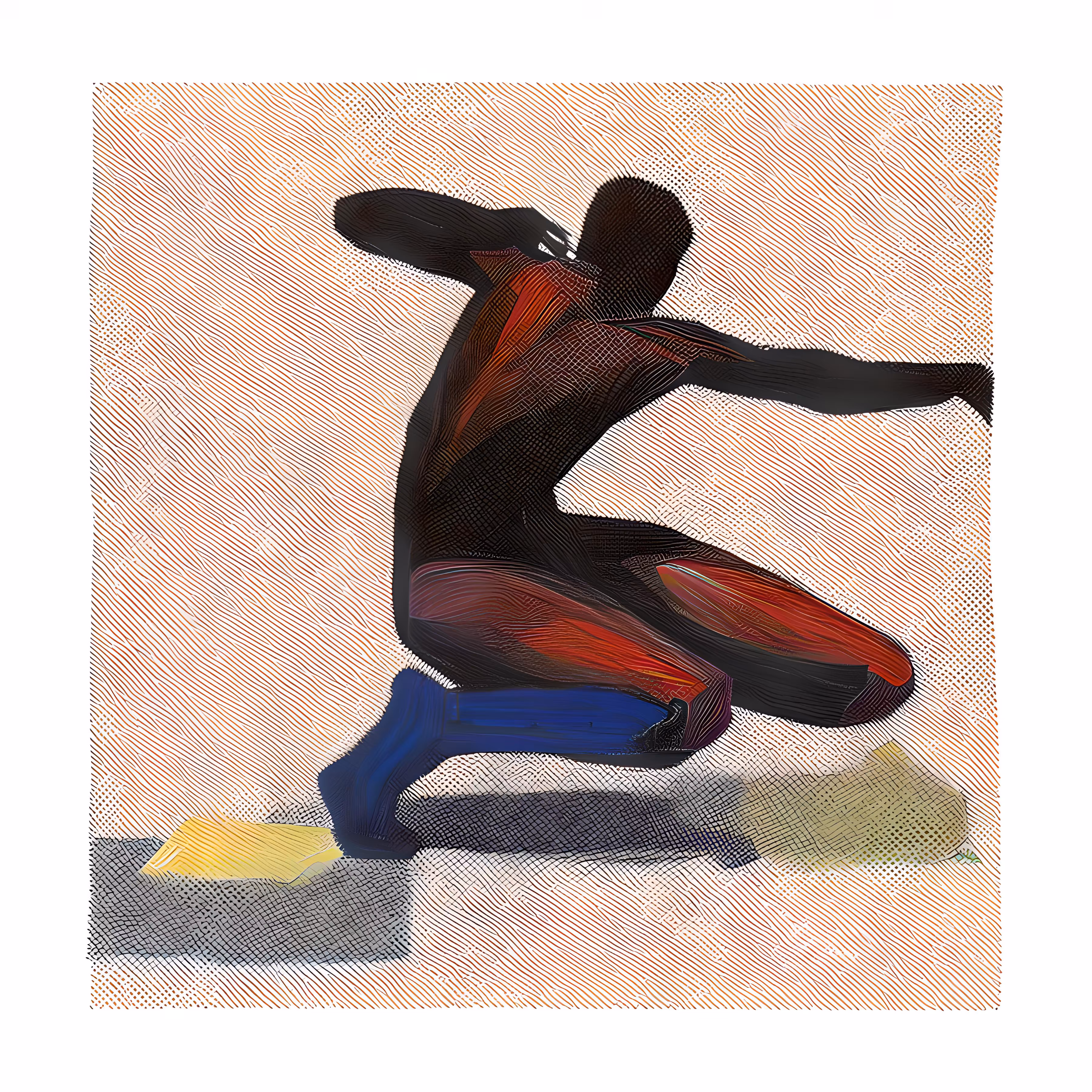 Rodeo post #284: Figurative Mesh Painting 20 12 24