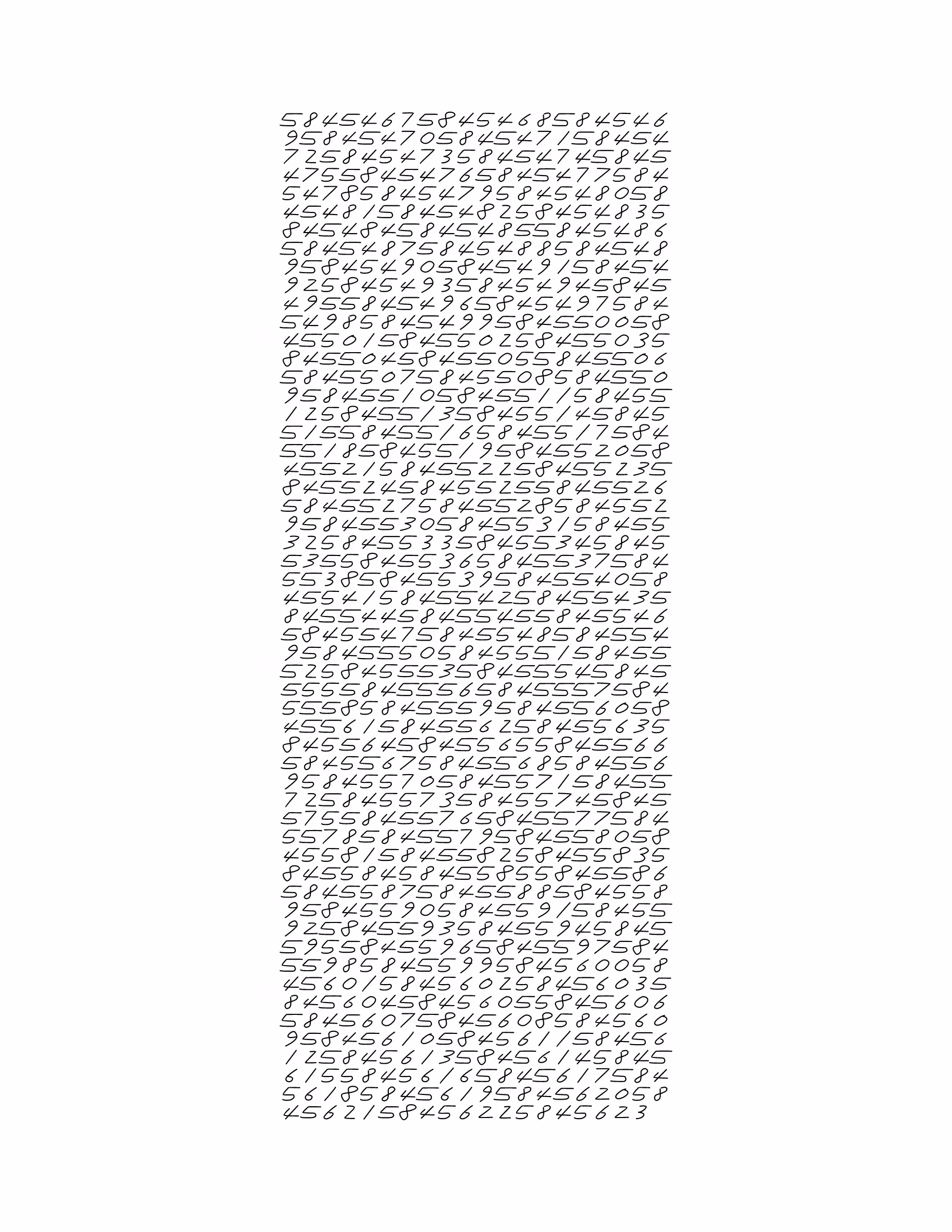 Endless (5,607,250 to Infinity) #805