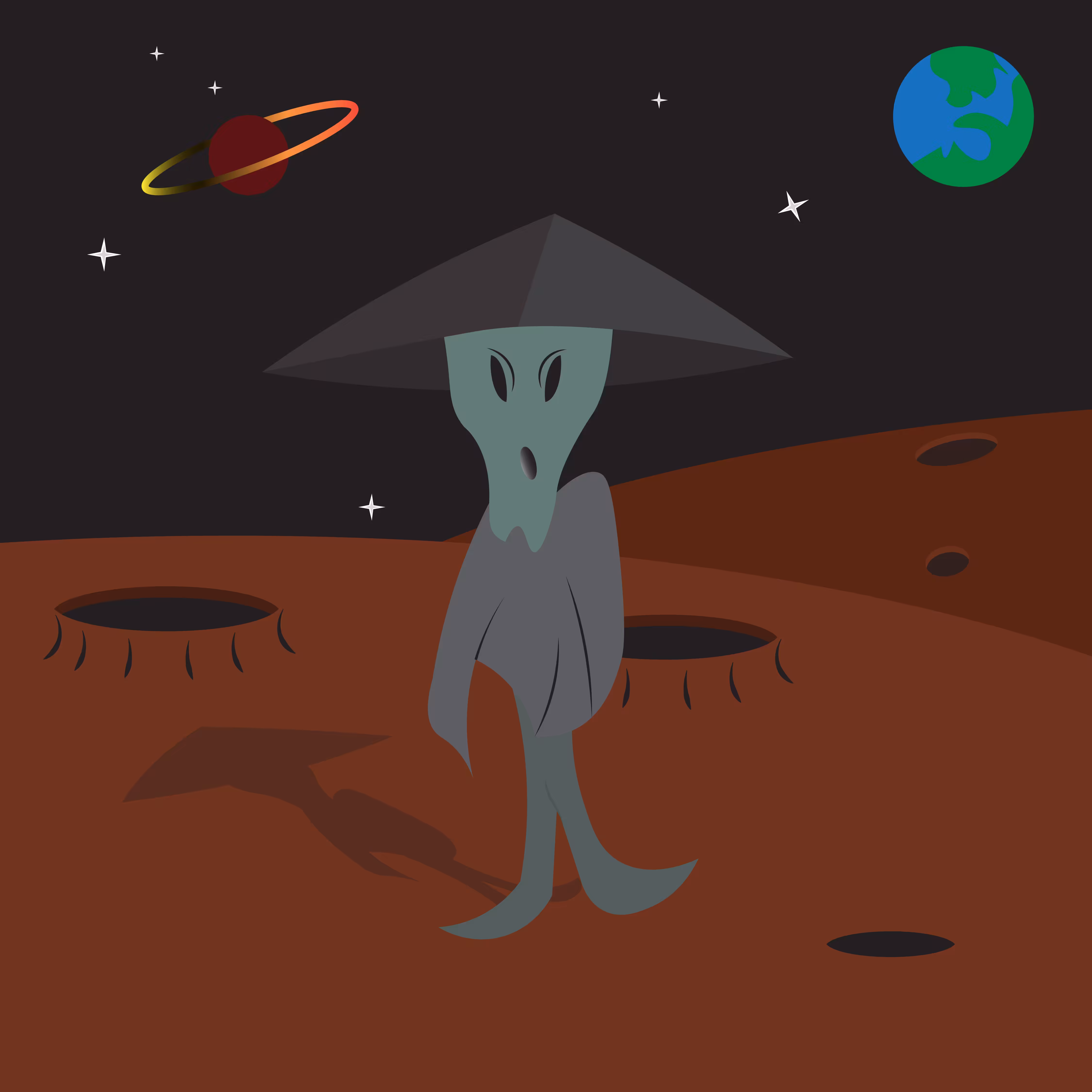 Ghost on mars #2