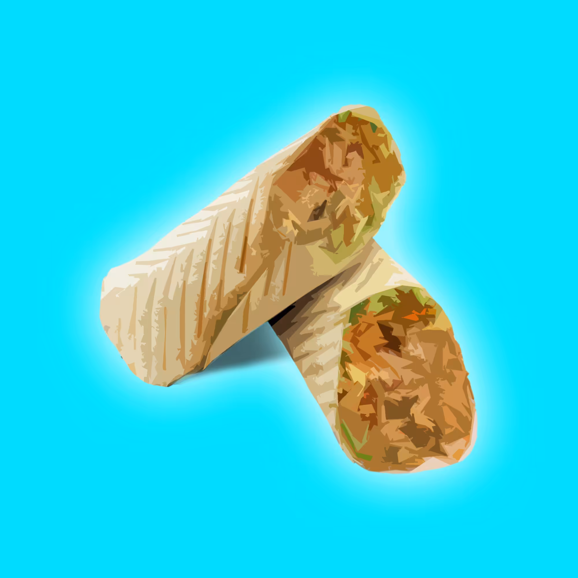 kebab dot blue