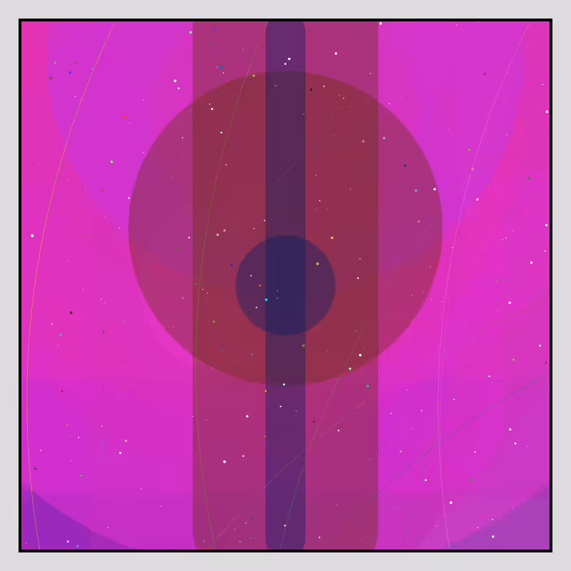 Color Field Starry B #20