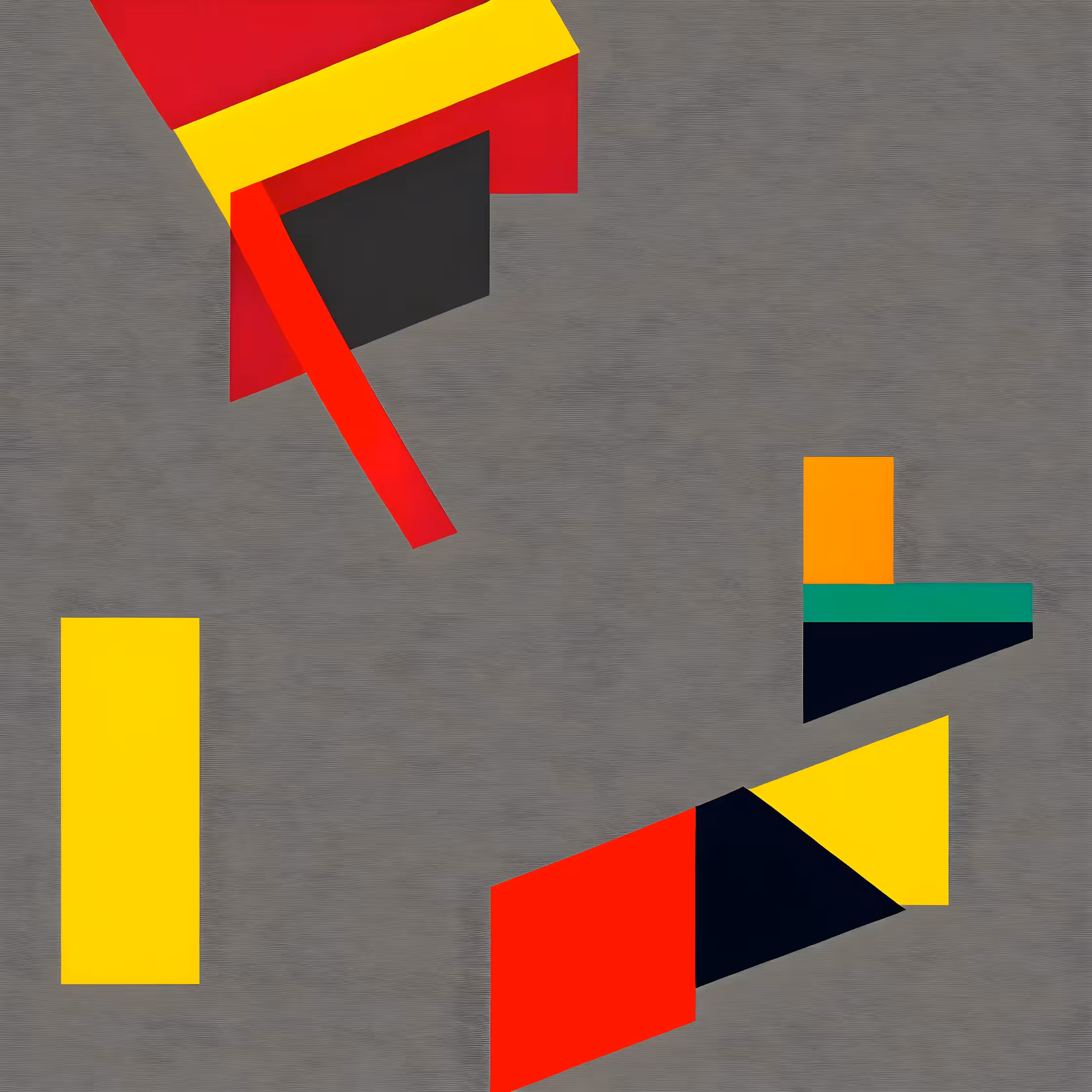 AI Colour Studies: AI Colour Study 018