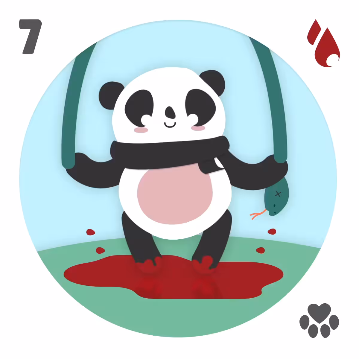 Very Aggressive Panda #07