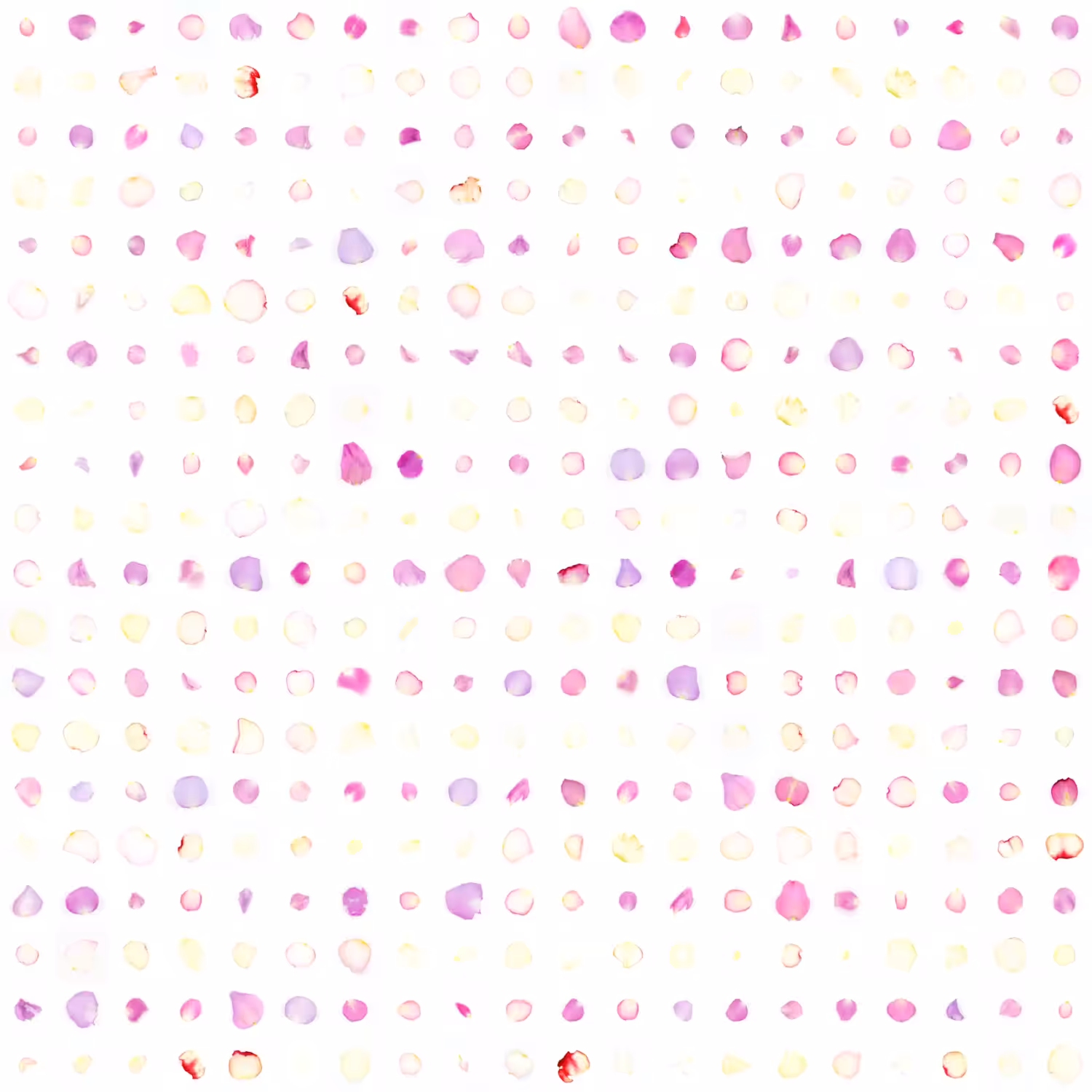 Infinite Petals 20x20#122
