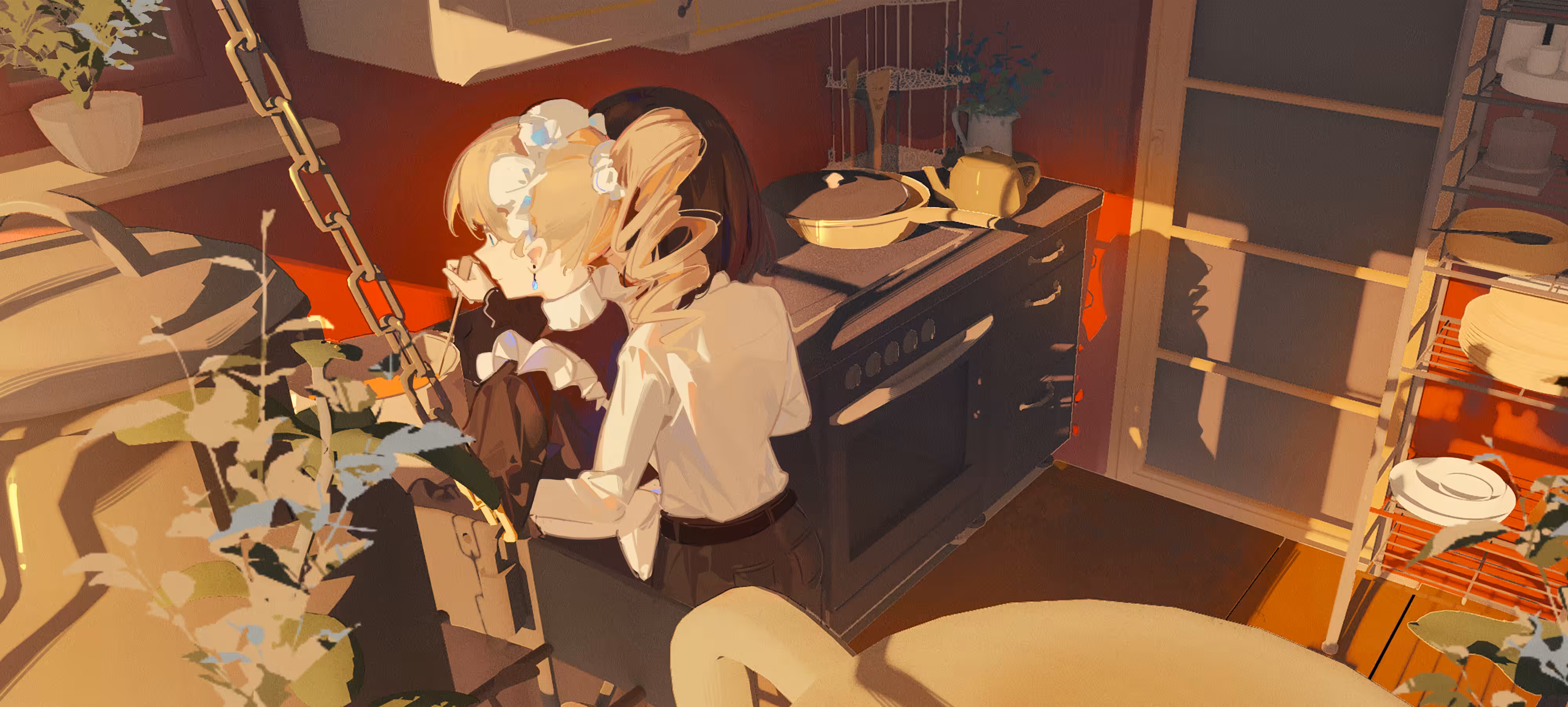 Two girls in love