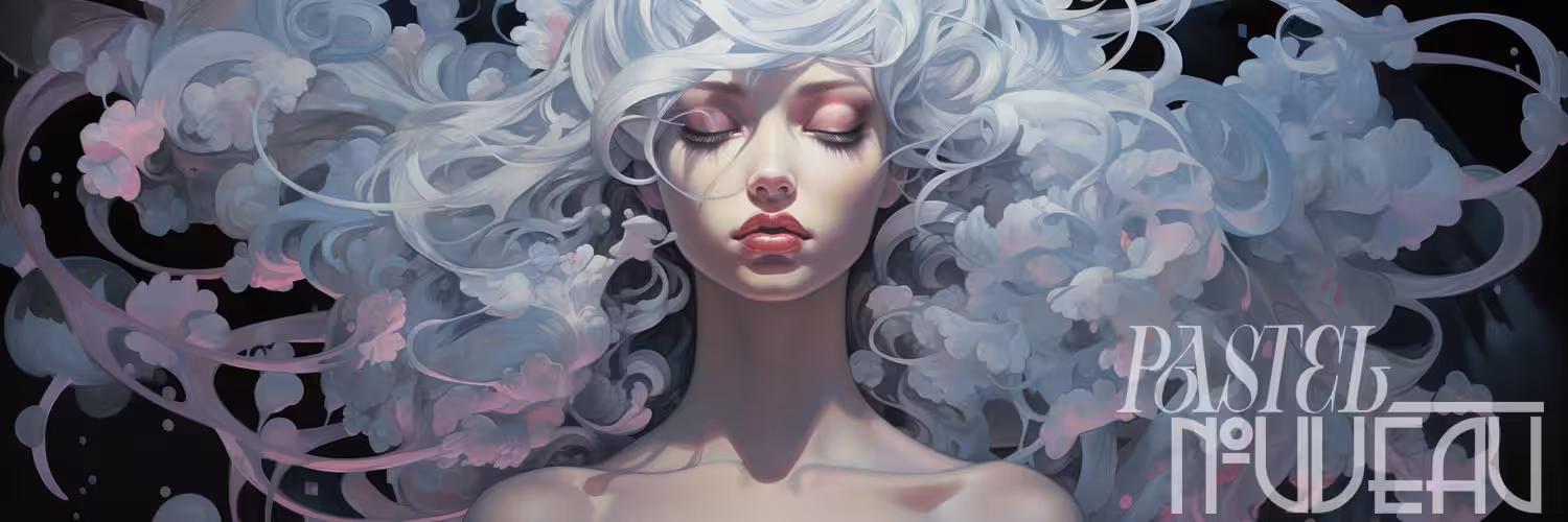 Pastel Nouveau banner