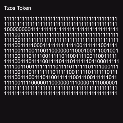 Tzos Token

11111111...