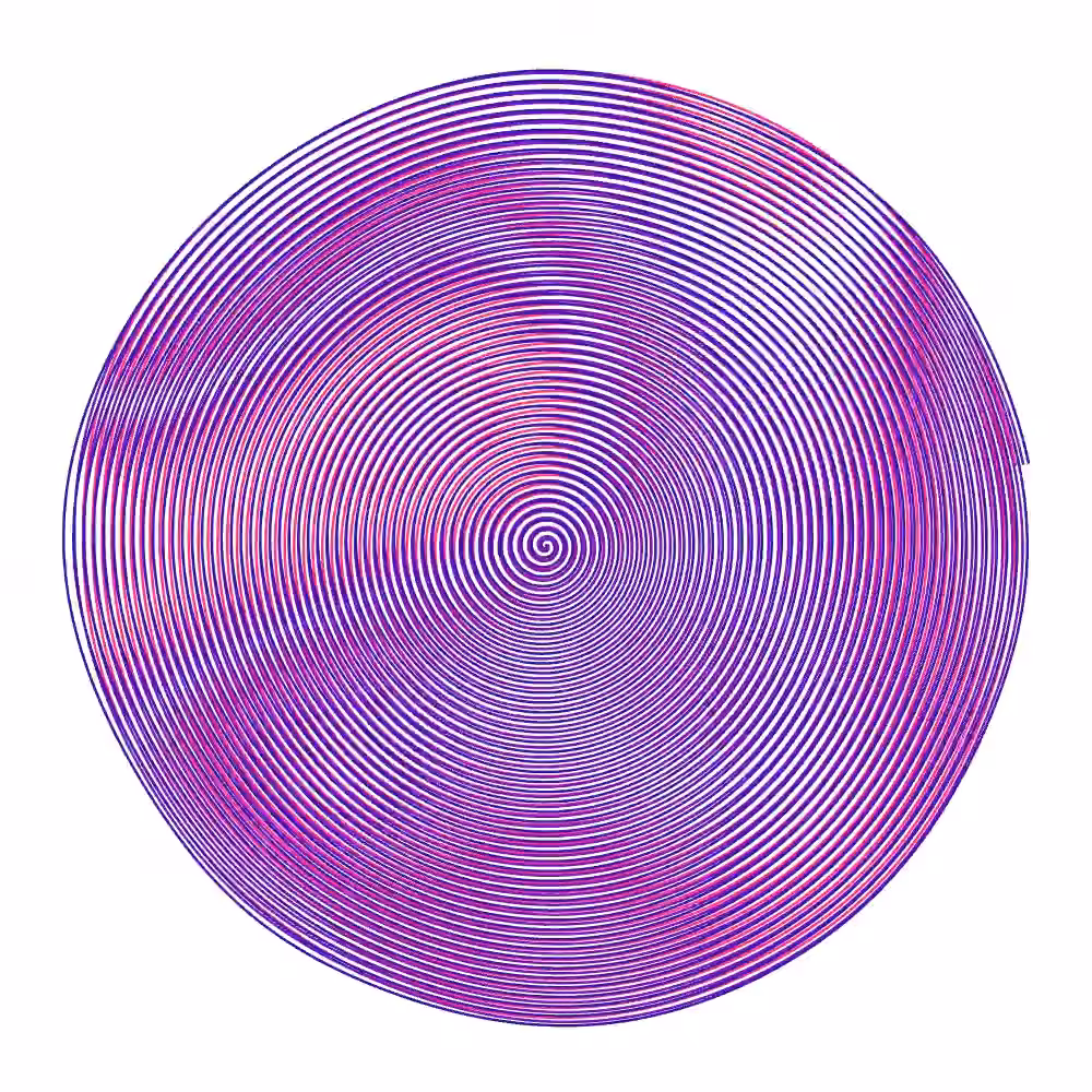 Moiré Spiral