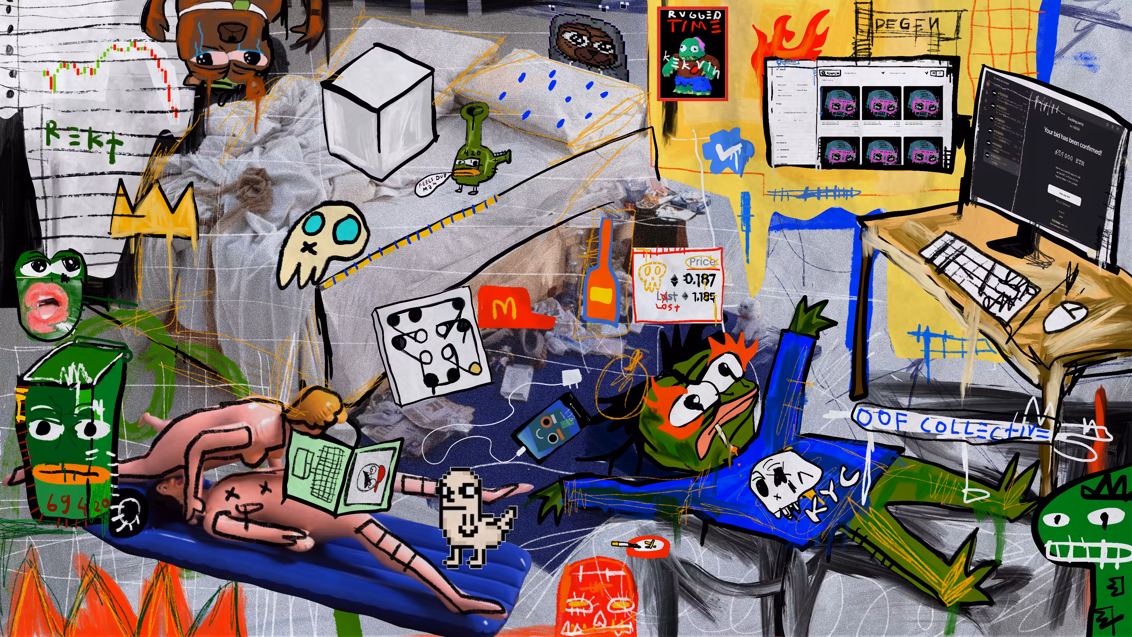 DEGEN’S BEDROOM