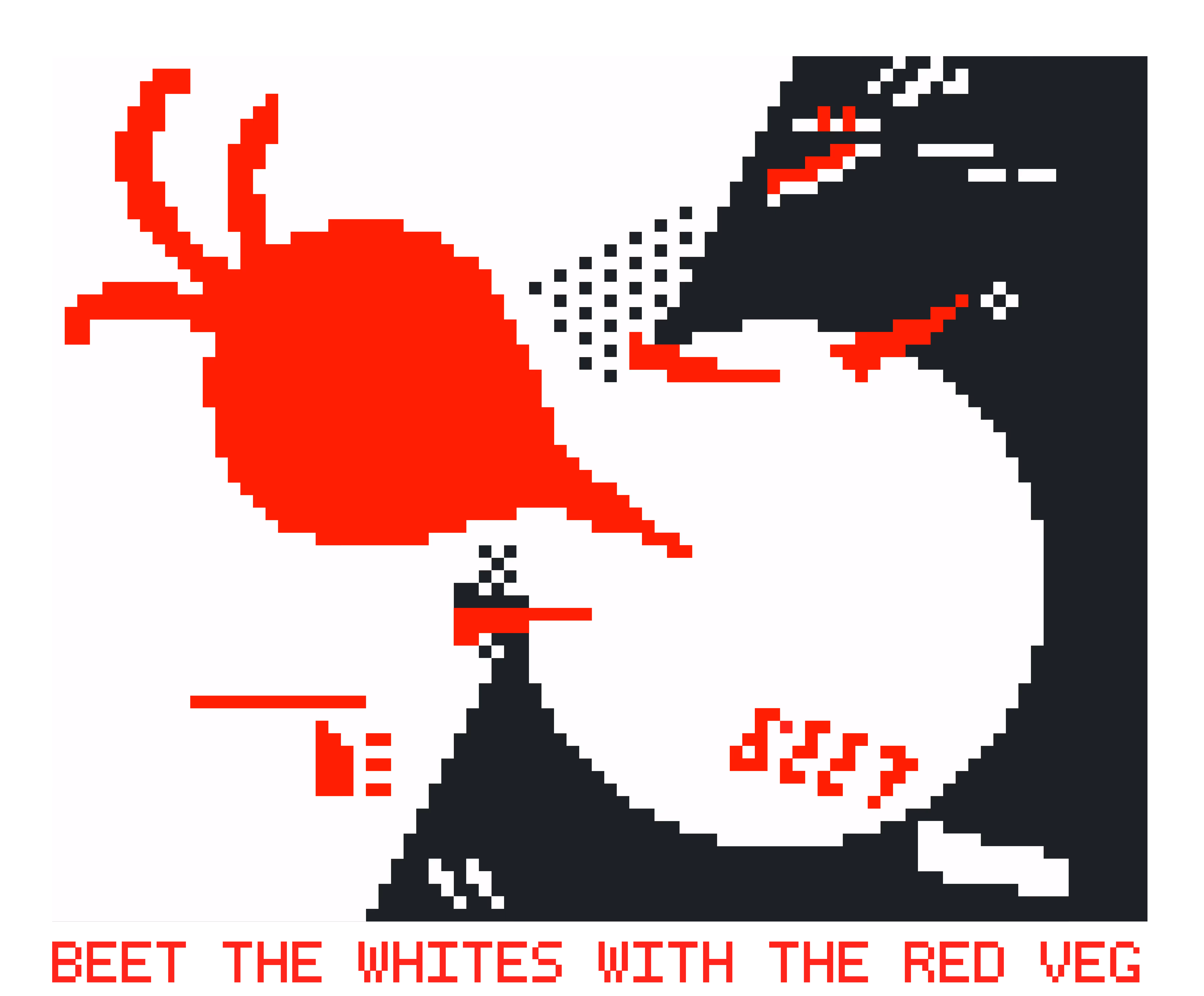 Beet the Whites with the Red Veg