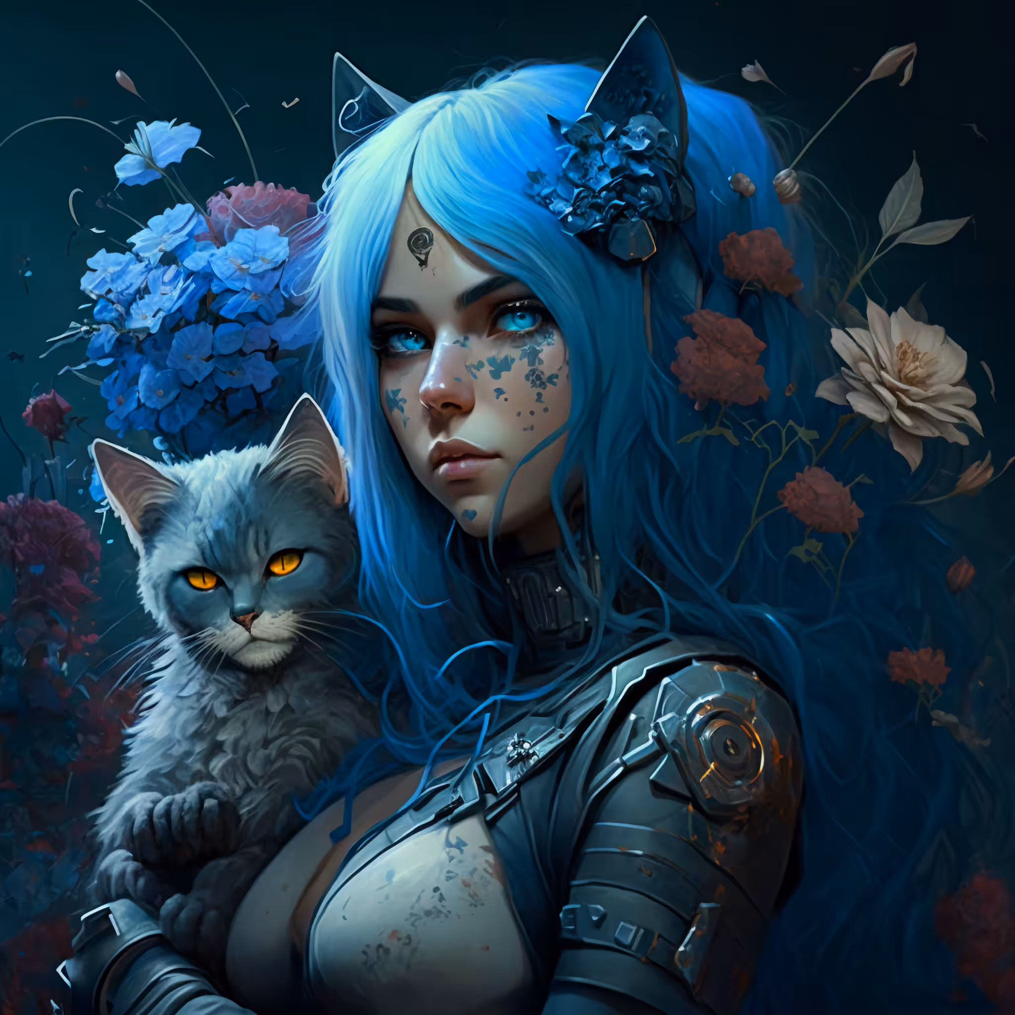 Blue Lady