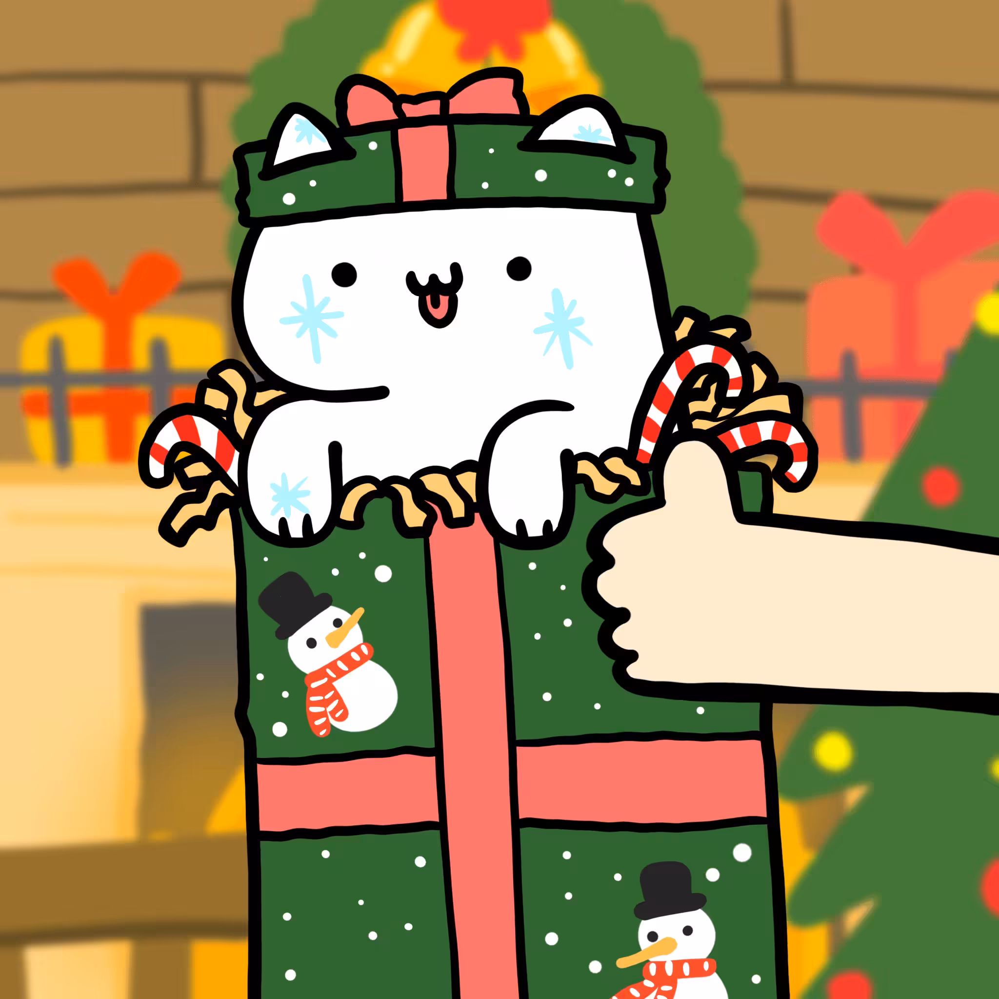 Long Long Cat: Long long christmas gift #210