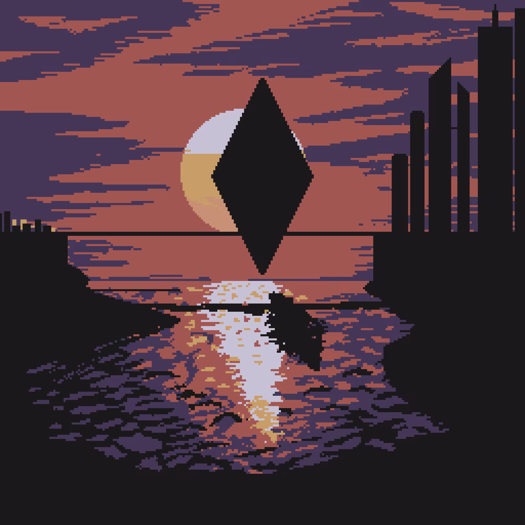 Pixel Sunset #39