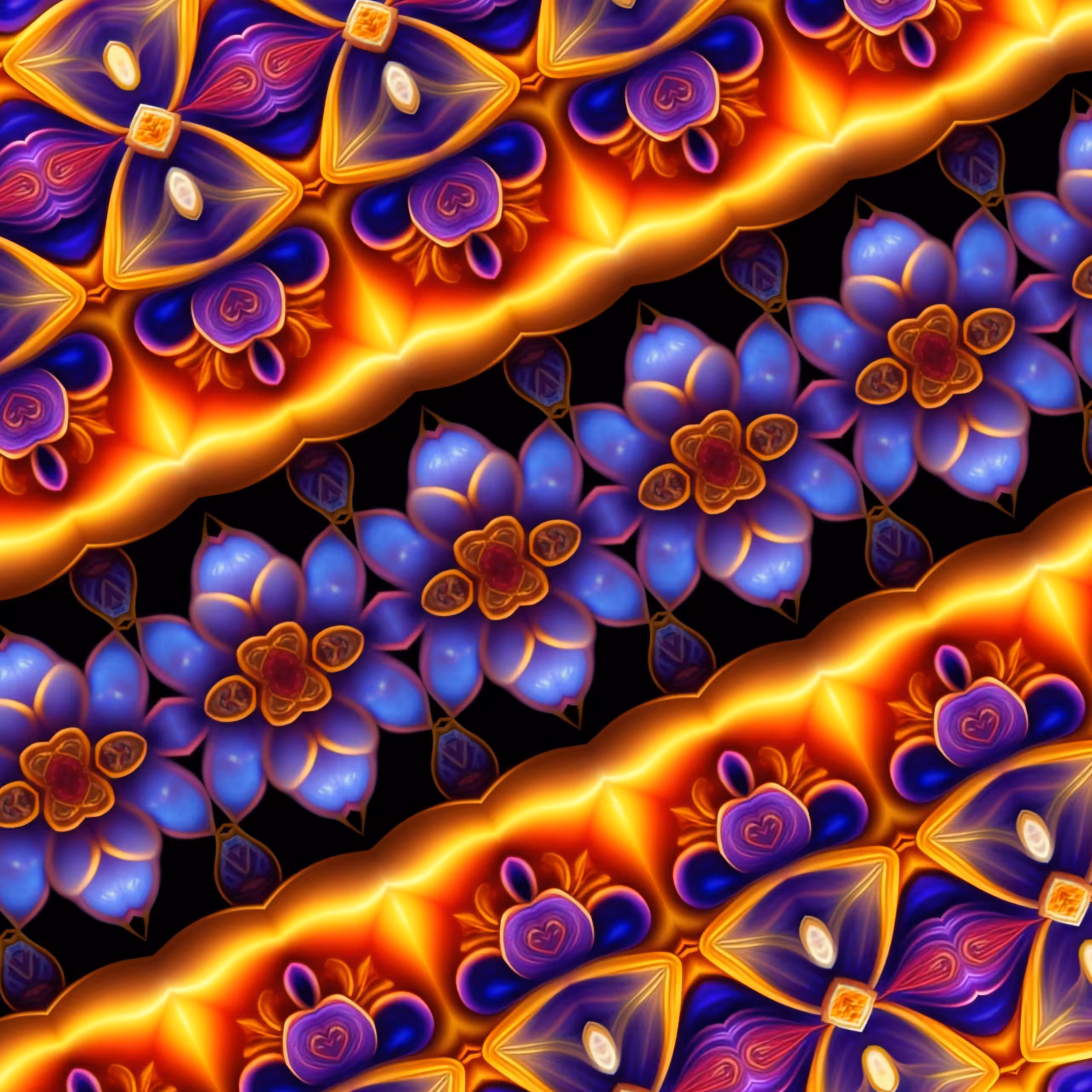Matrix Flowers #6