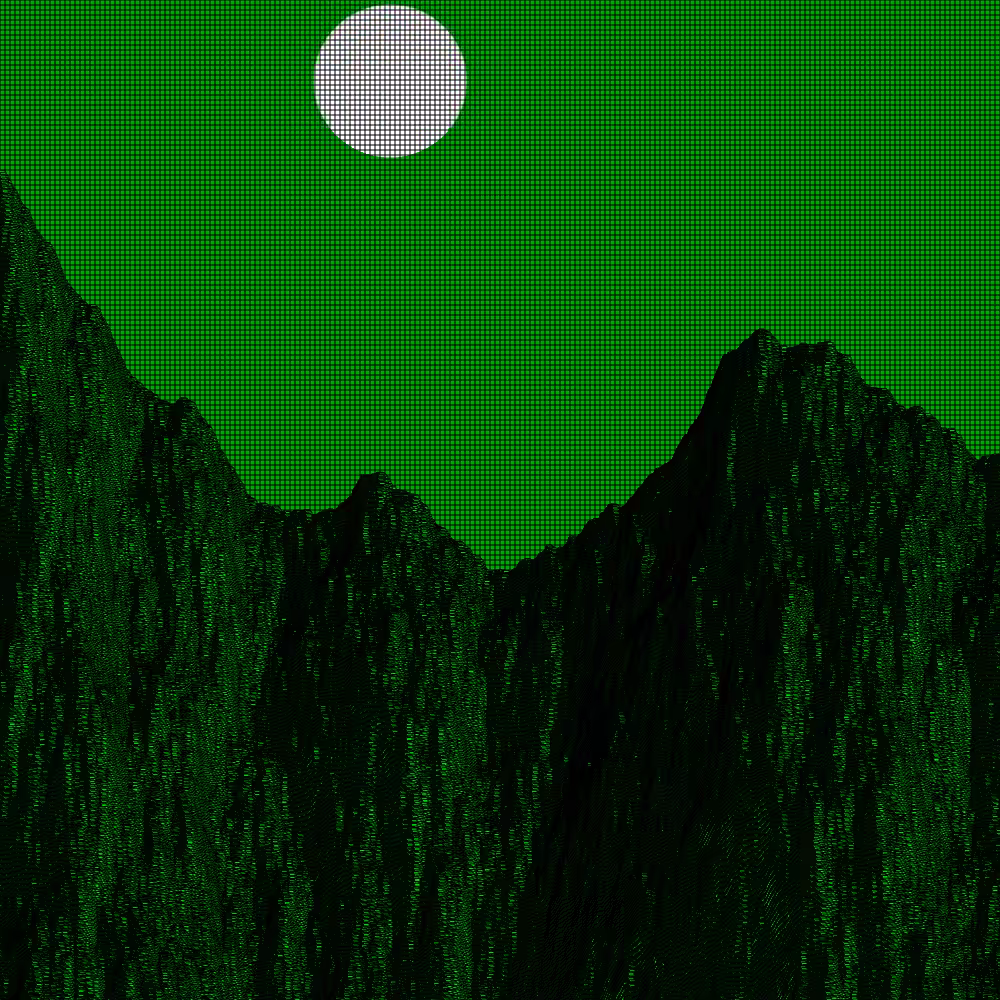Classic generative landscape #42