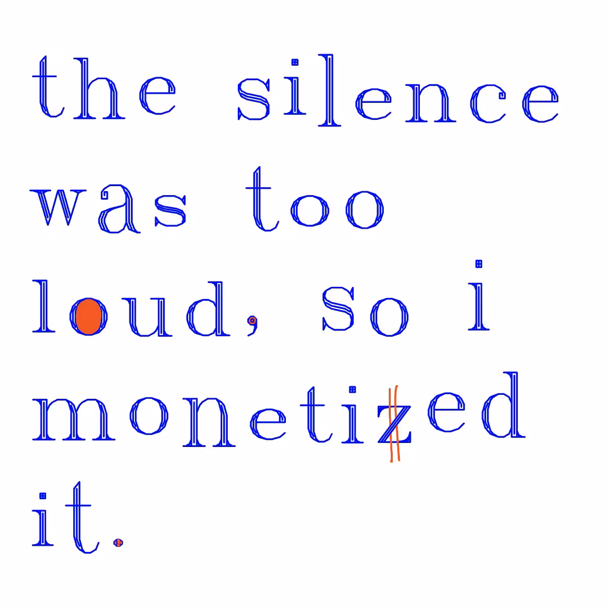 silence