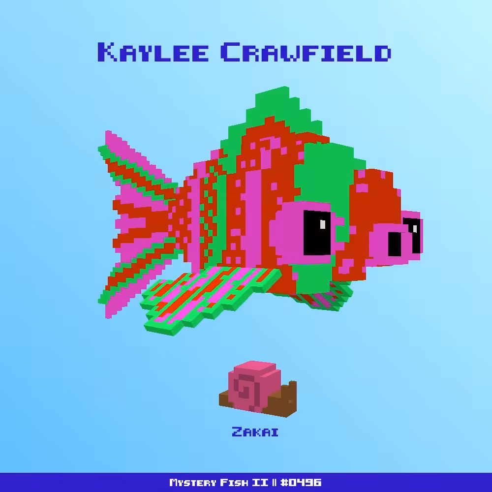 Kaylee Crawfield :: Mystery Fish 0496/1000 