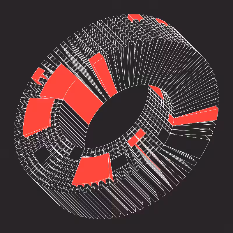 Ex Mobius (Neon Red) #12