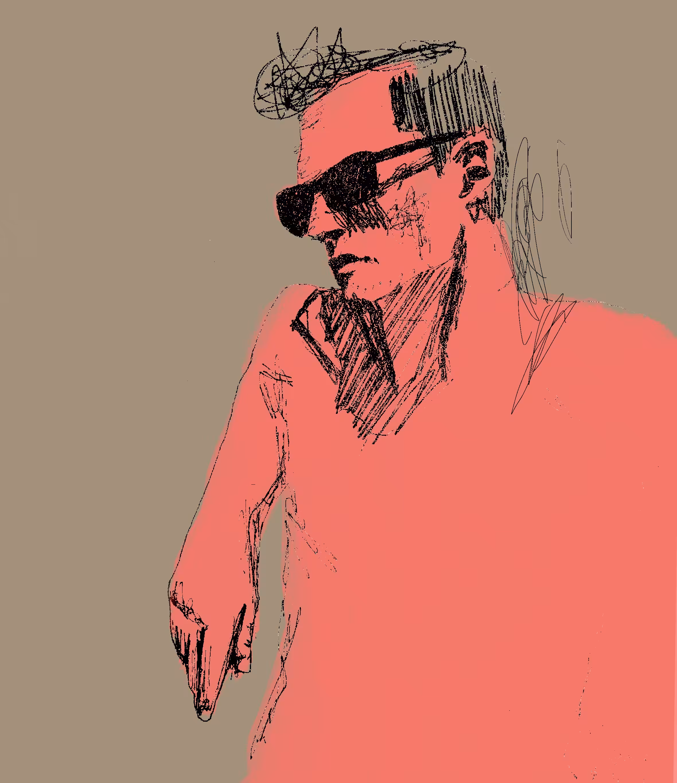 Man with sunglasses