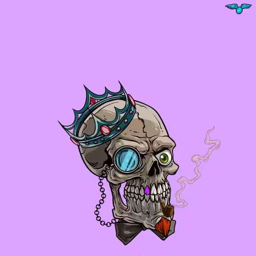 Crypto Skull Head's: Crypto Skull Head #336