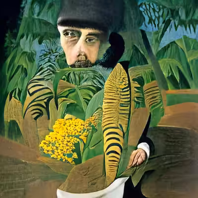 Portrait of Henri Rousseau